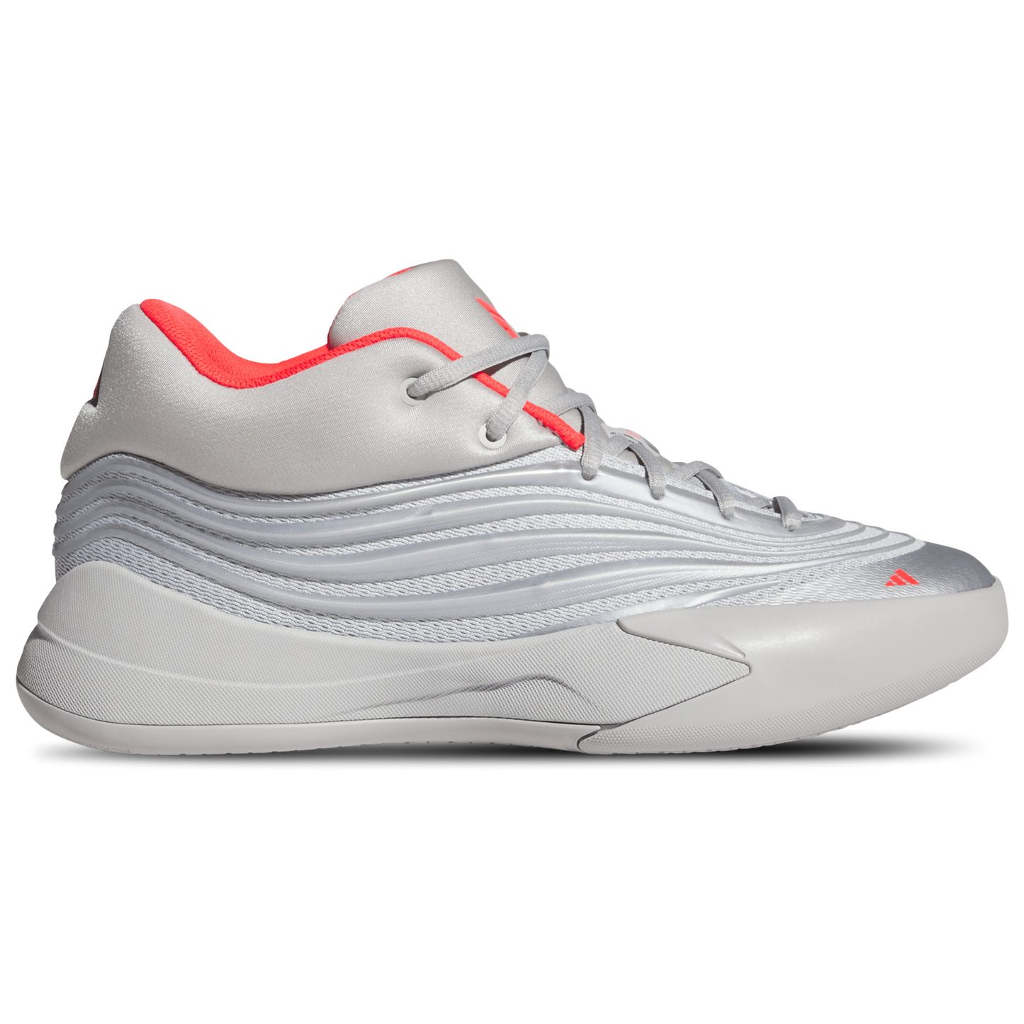 adidas Dame X - Men's - Silver Met/Grey Two/Lucid Red