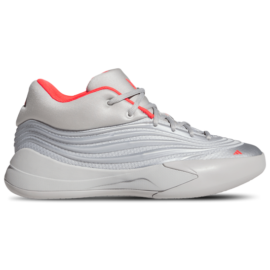 adidas Dame X - Men's - Silver Met/Grey Two/Lucid Red