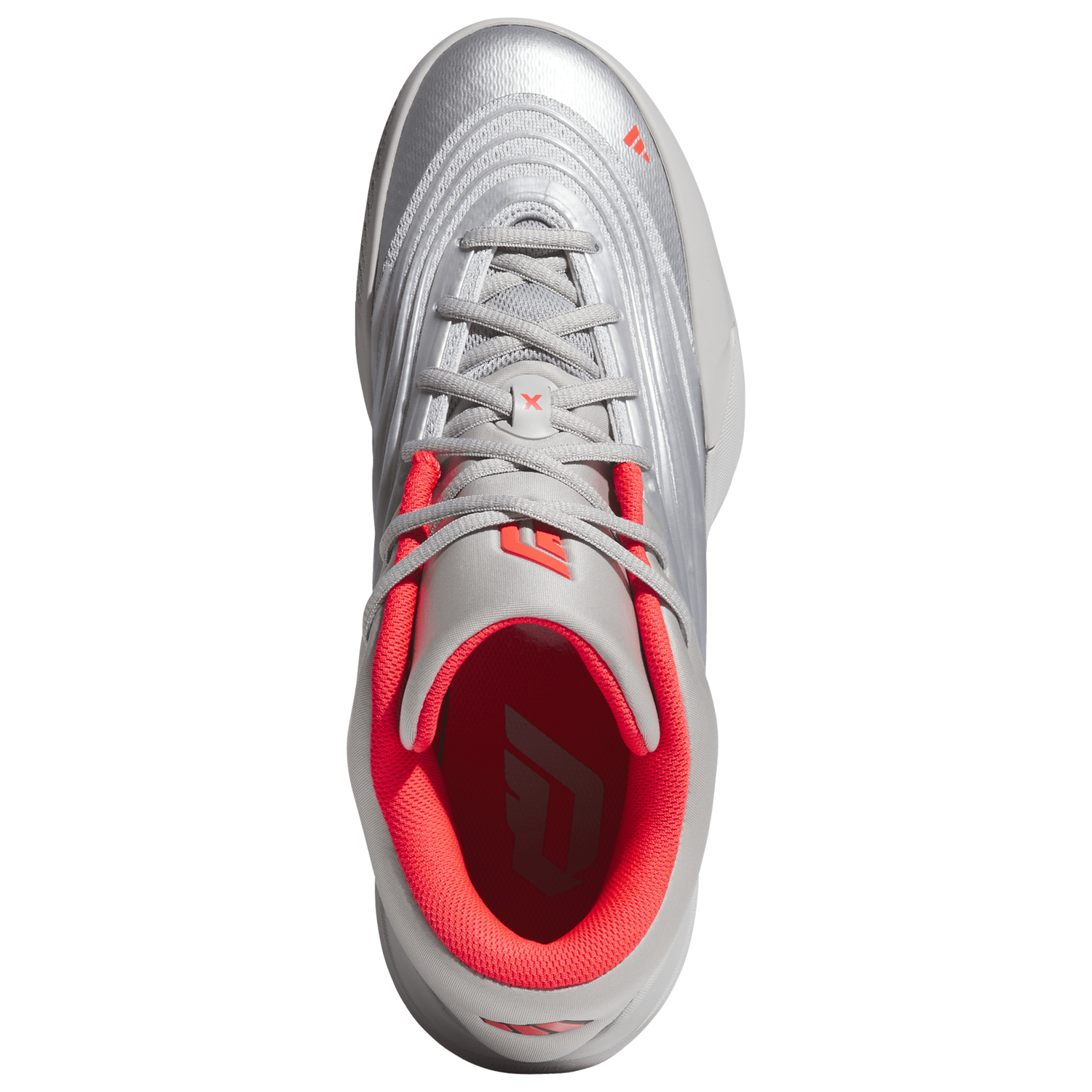 adidas Dame X - Men's - Silver Met/Grey Two/Lucid Red