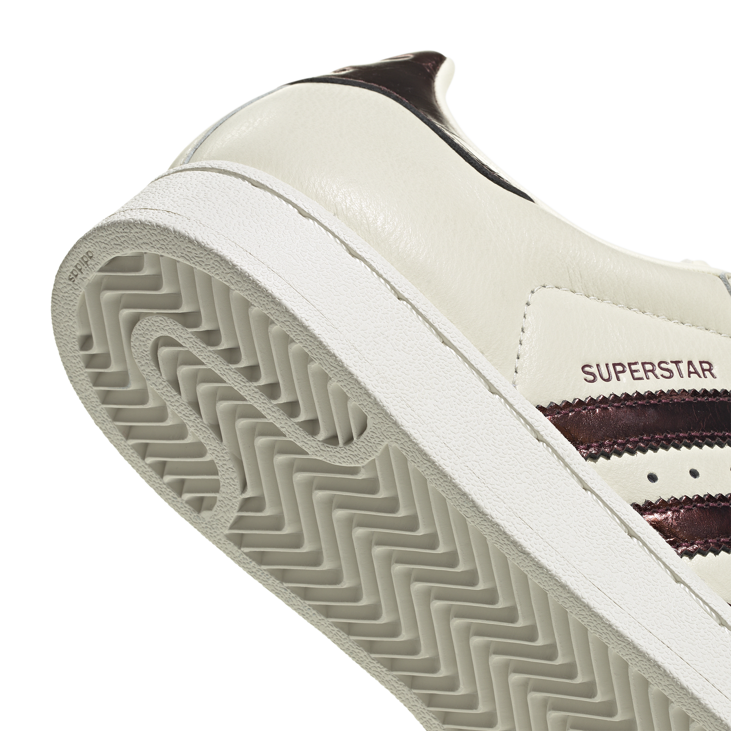 adidas Originals Superstar II - Women's - Maroon/Off White/Gold Met