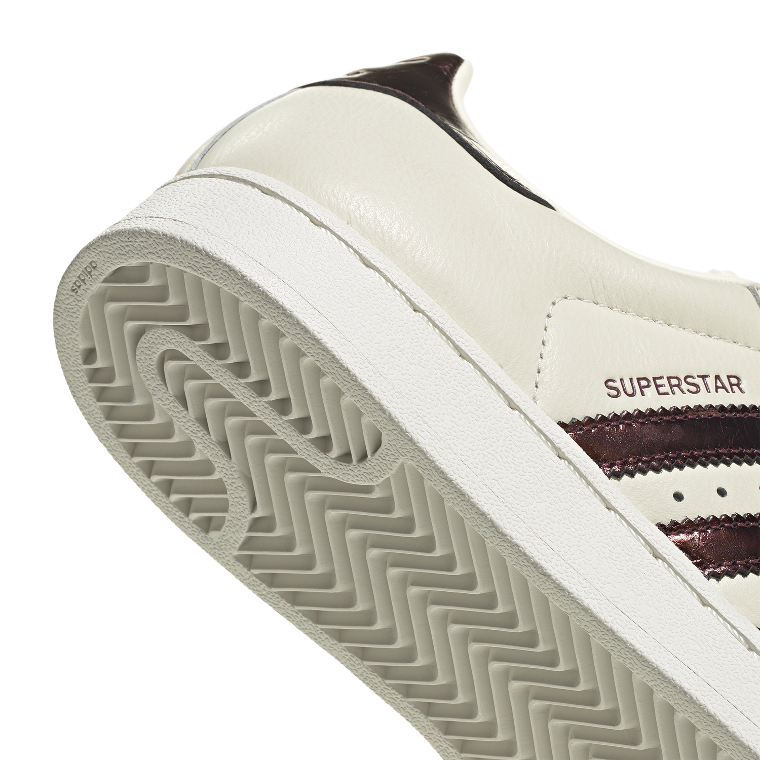 adidas Originals Superstar II - Women's - Maroon/Off White/Gold Met