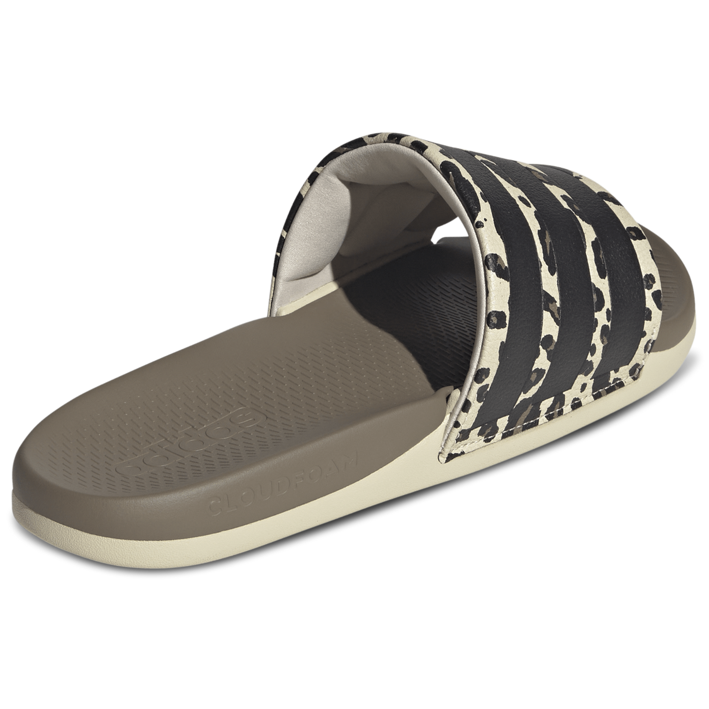 adidas adilette Comfort 2.0 Slides - Men's - Crystal Linen/Crystal Linen/Core Black
