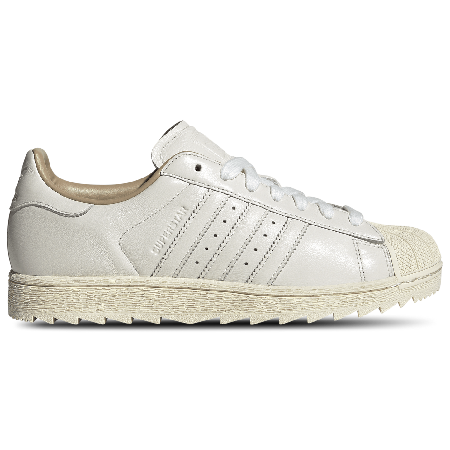 adidas Originals Superstar II - Men's - Core White/Core White/Warm Sandstone