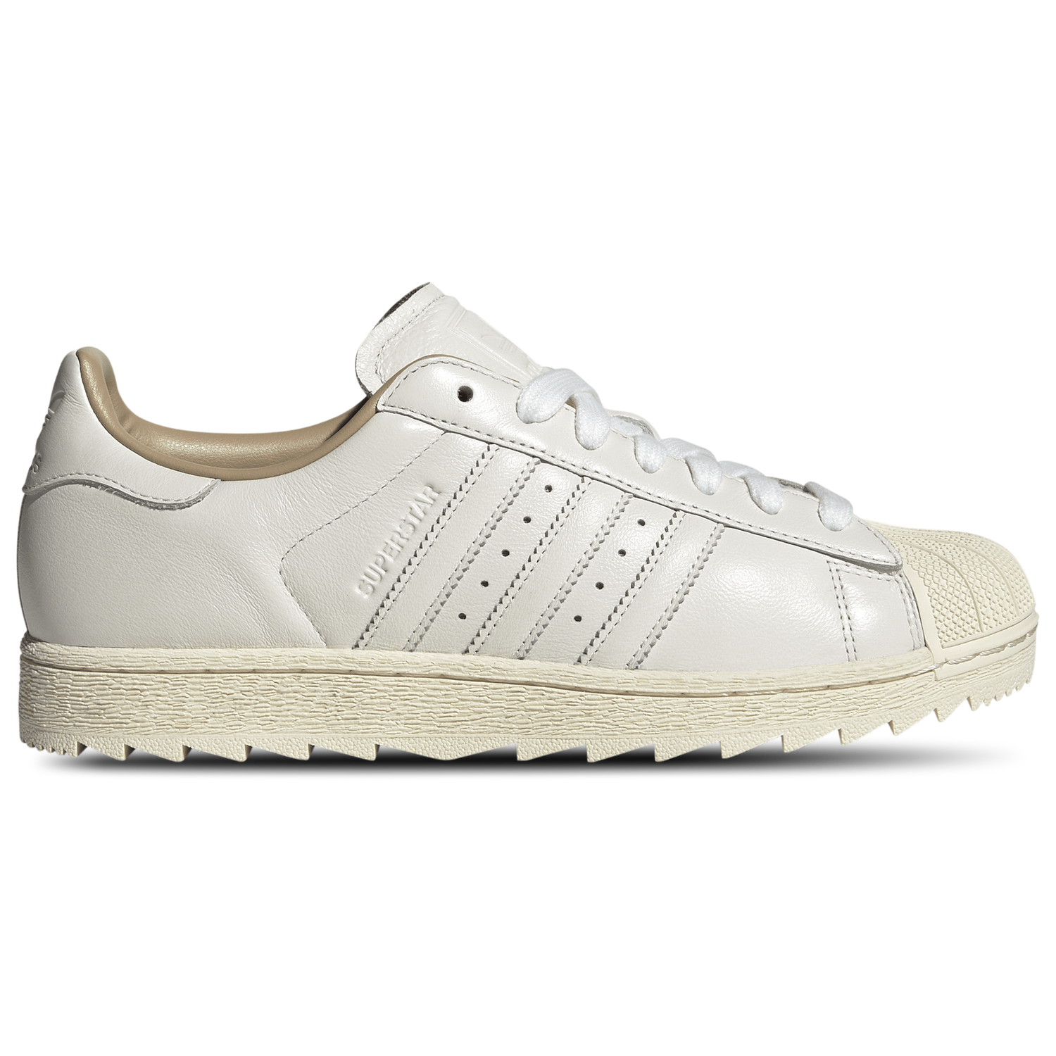 adidas Originals Superstar II - Men's - Core White/Core White/Warm Sandstone