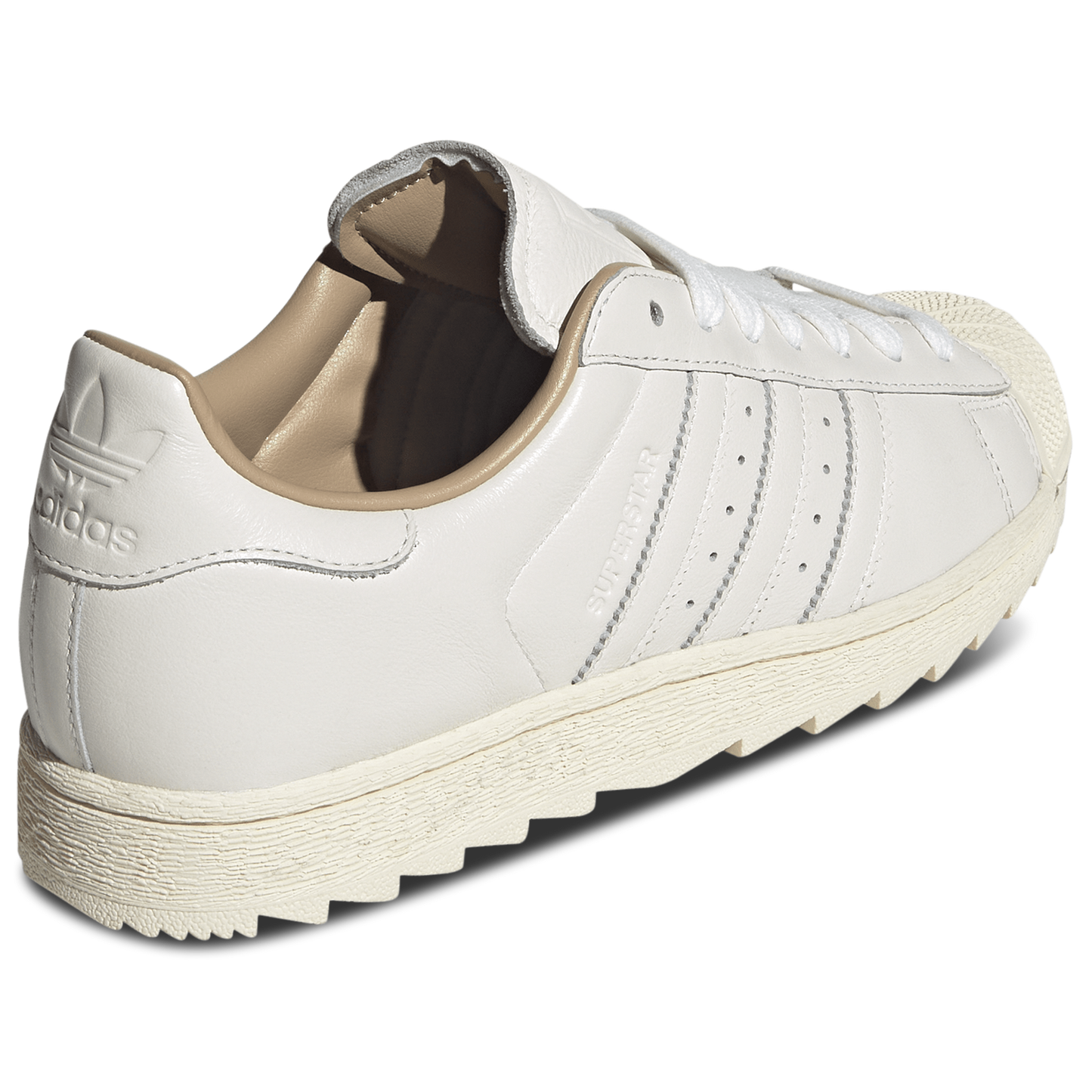 adidas Originals Superstar II - Men's - Core White/Core White/Warm Sandstone