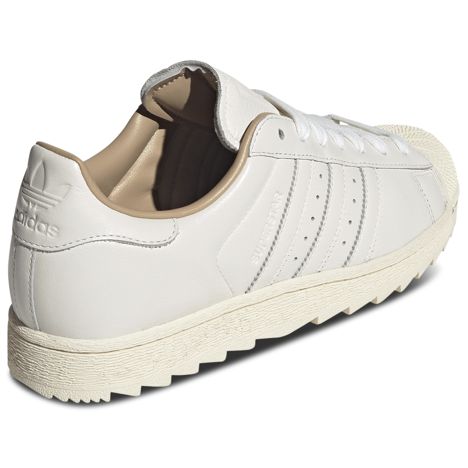 adidas Originals Superstar II - Men's - Core White/Core White/Warm Sandstone