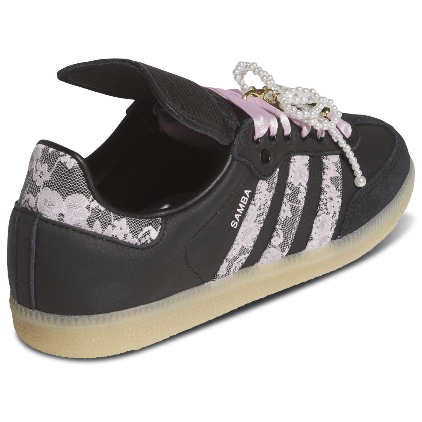adidas Originals Samba - Women's - Black/Pink