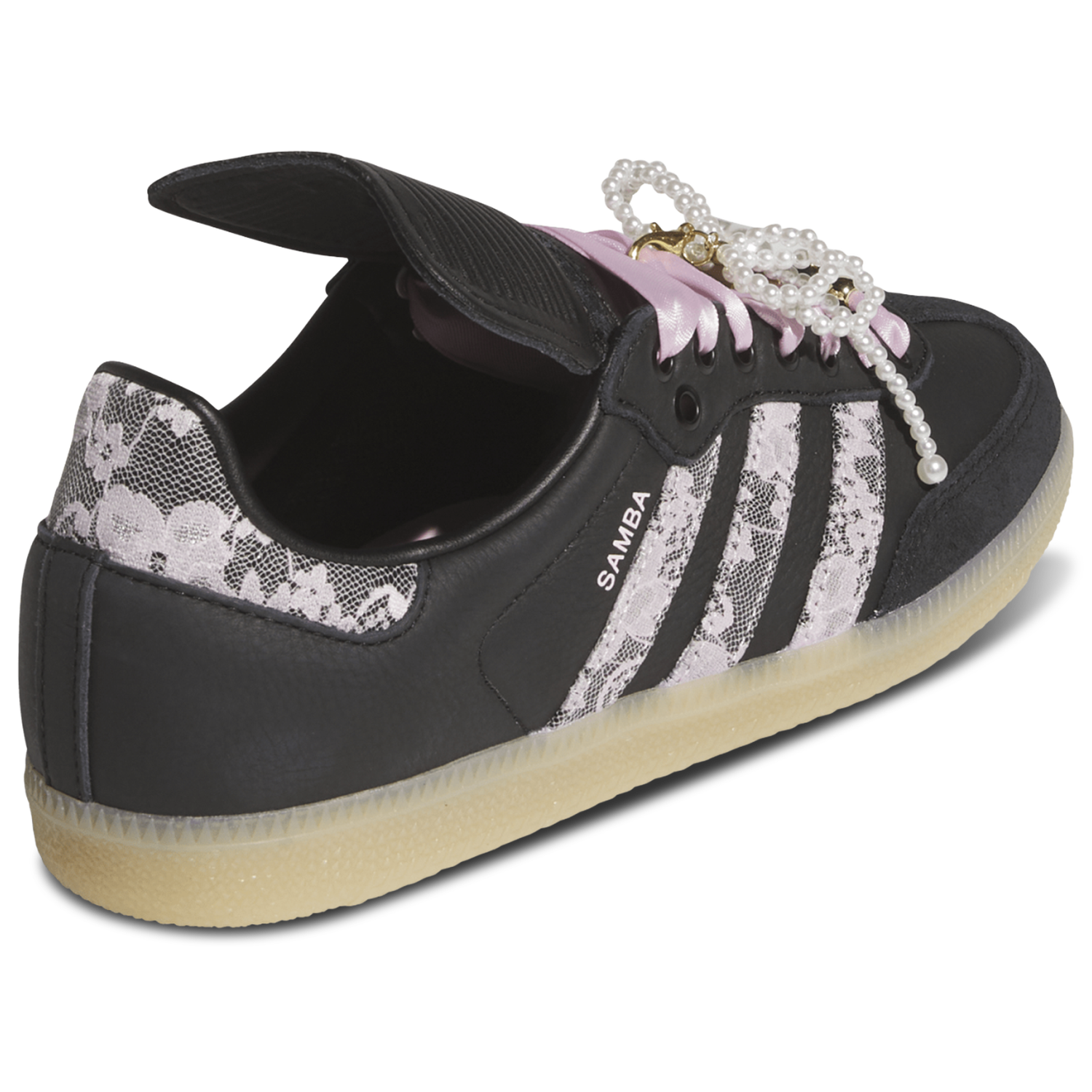 adidas Originals Samba - Women's - Black/Pink