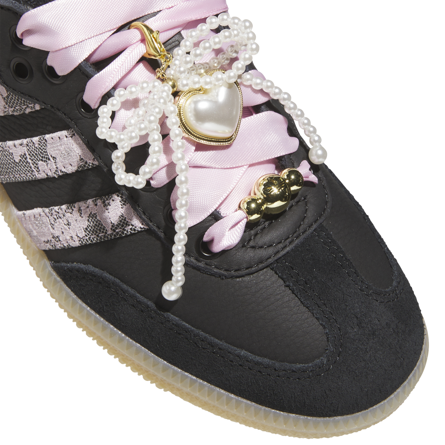 adidas Originals Samba - Women's - Black/Pink