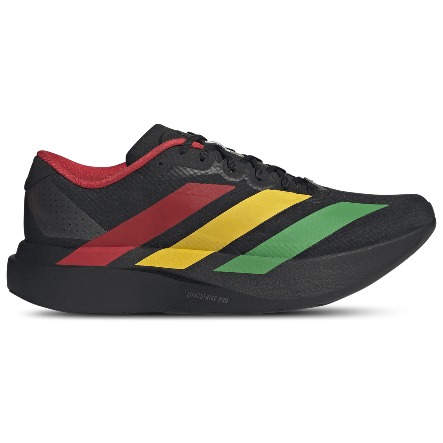 adidas Adizero Evo SL - Men's - Black/Yellow/Red