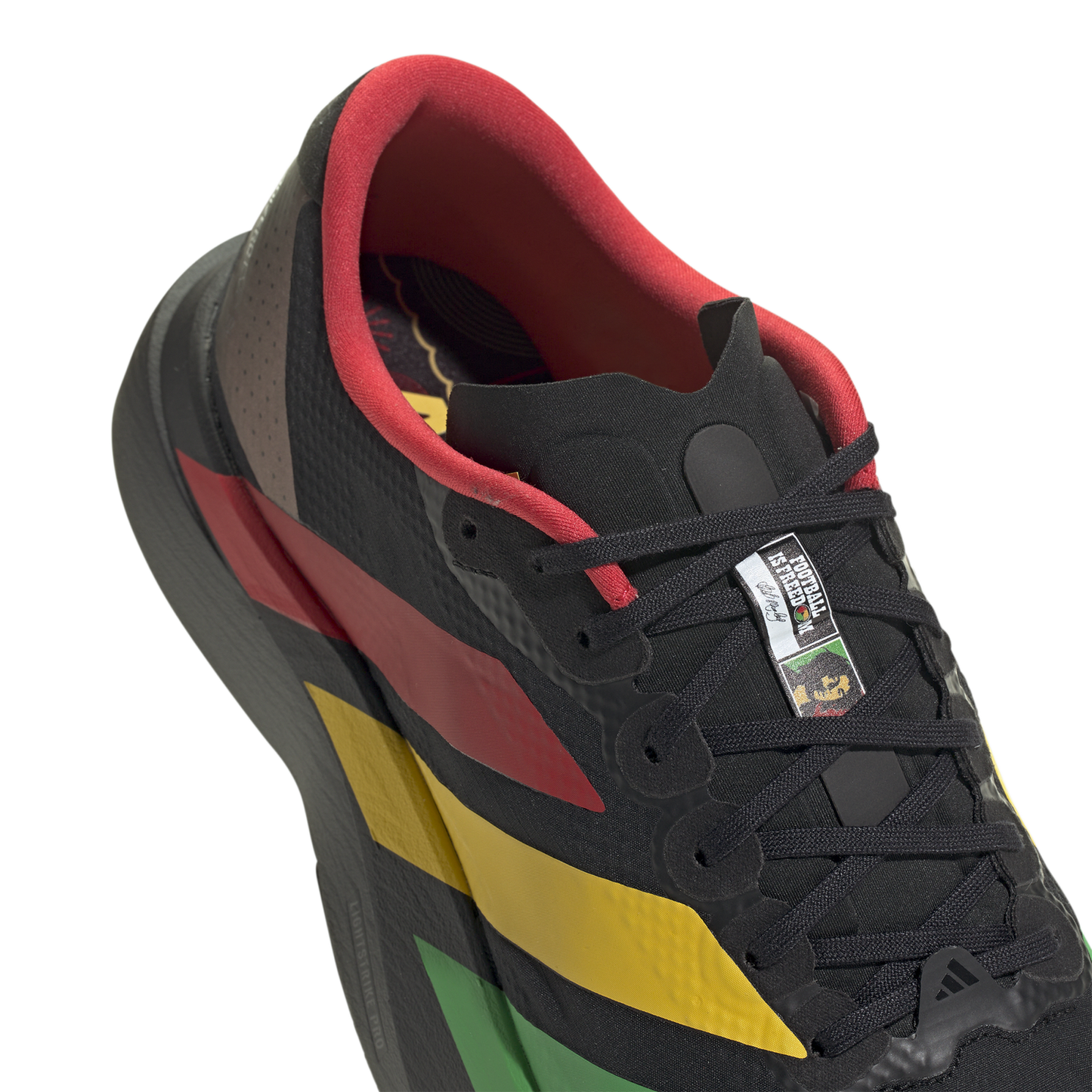 adidas Adizero Evo SL - Men's - Black/Yellow/Red