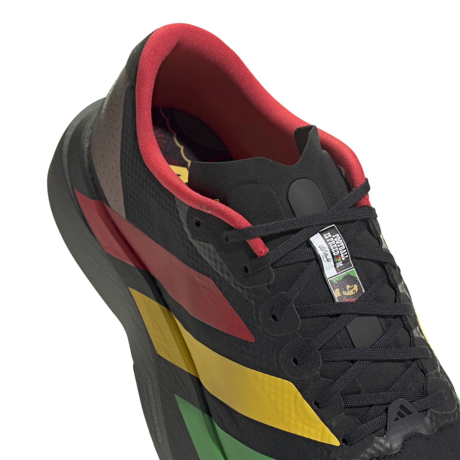 adidas Adizero Evo SL - Men's - Black/Yellow/Red
