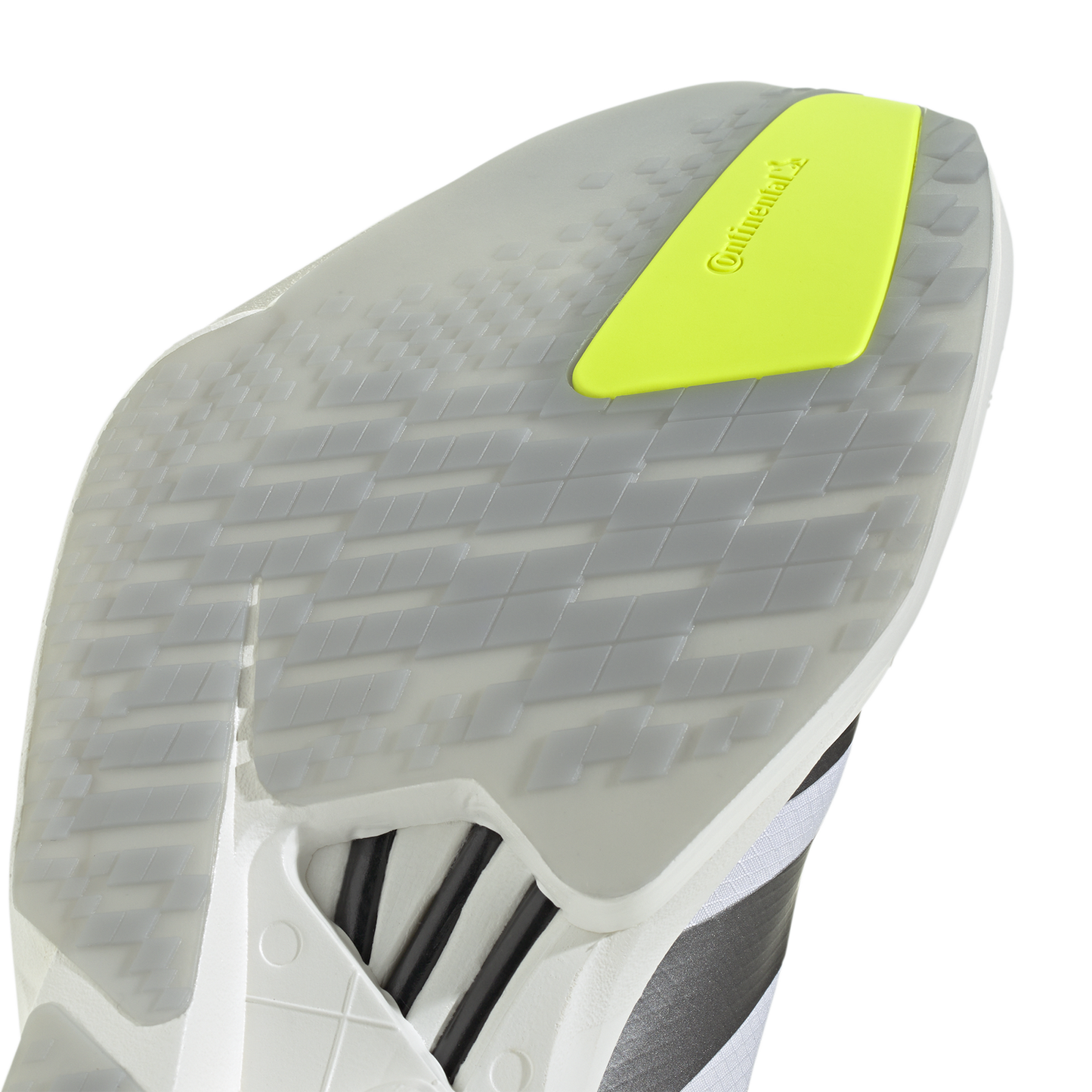 adidas adizero adios Pro 4 - Men's - White/Iron Metallic/Solar Yellow