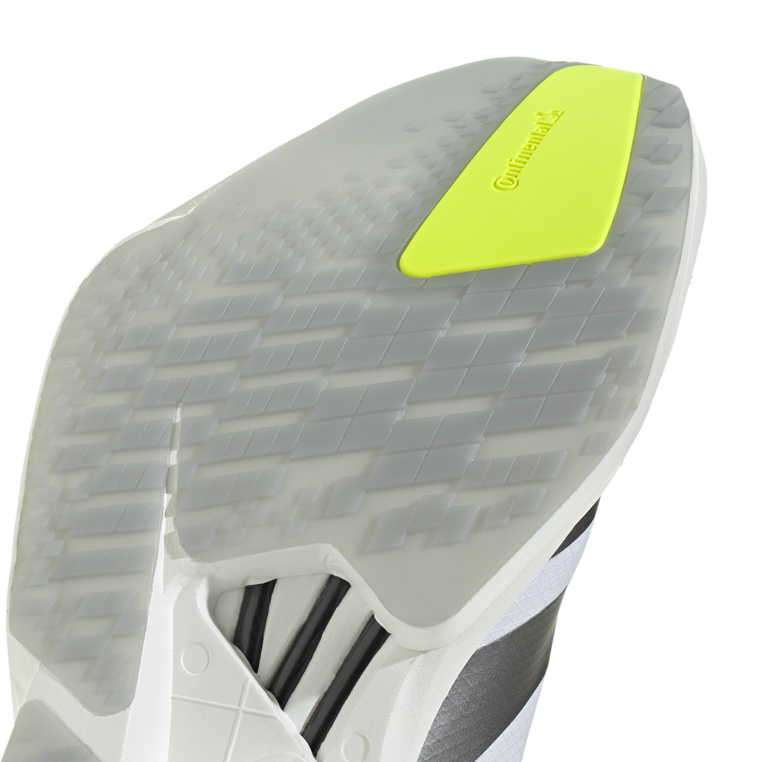 adidas adizero adios Pro 4 - Men's - White/Iron Metallic/Solar Yellow