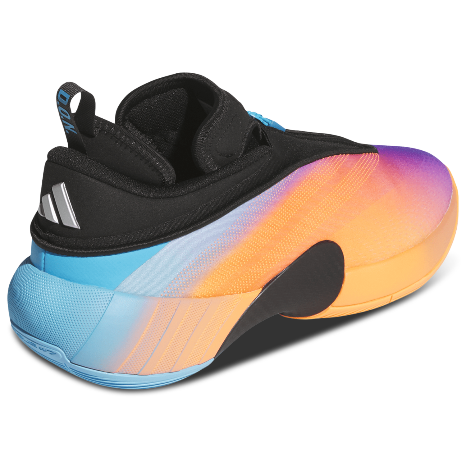 adidas D.O.N. Issue 7 - Men's - Core Black/Lucid Orange