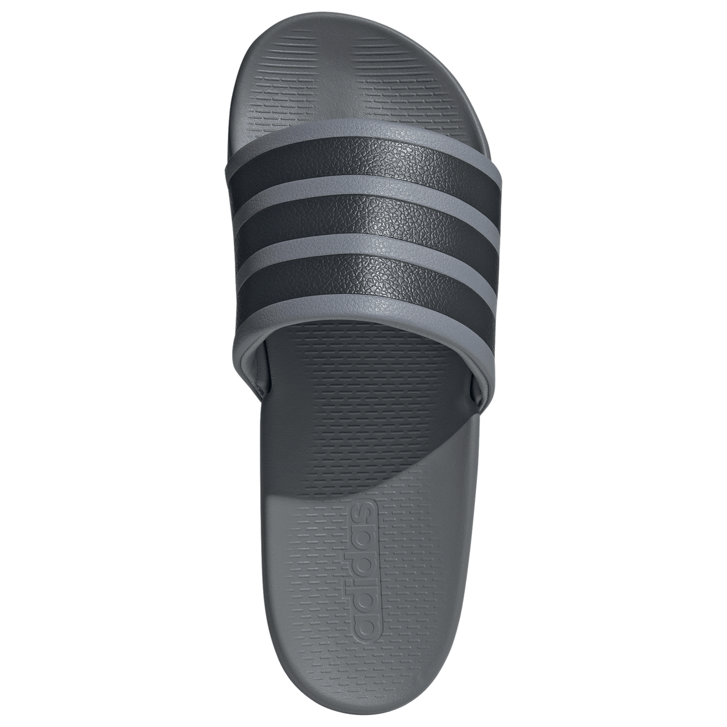 adidas adilette Comfort 2.0 Slides - Men's - Grey/Grey/Carbon