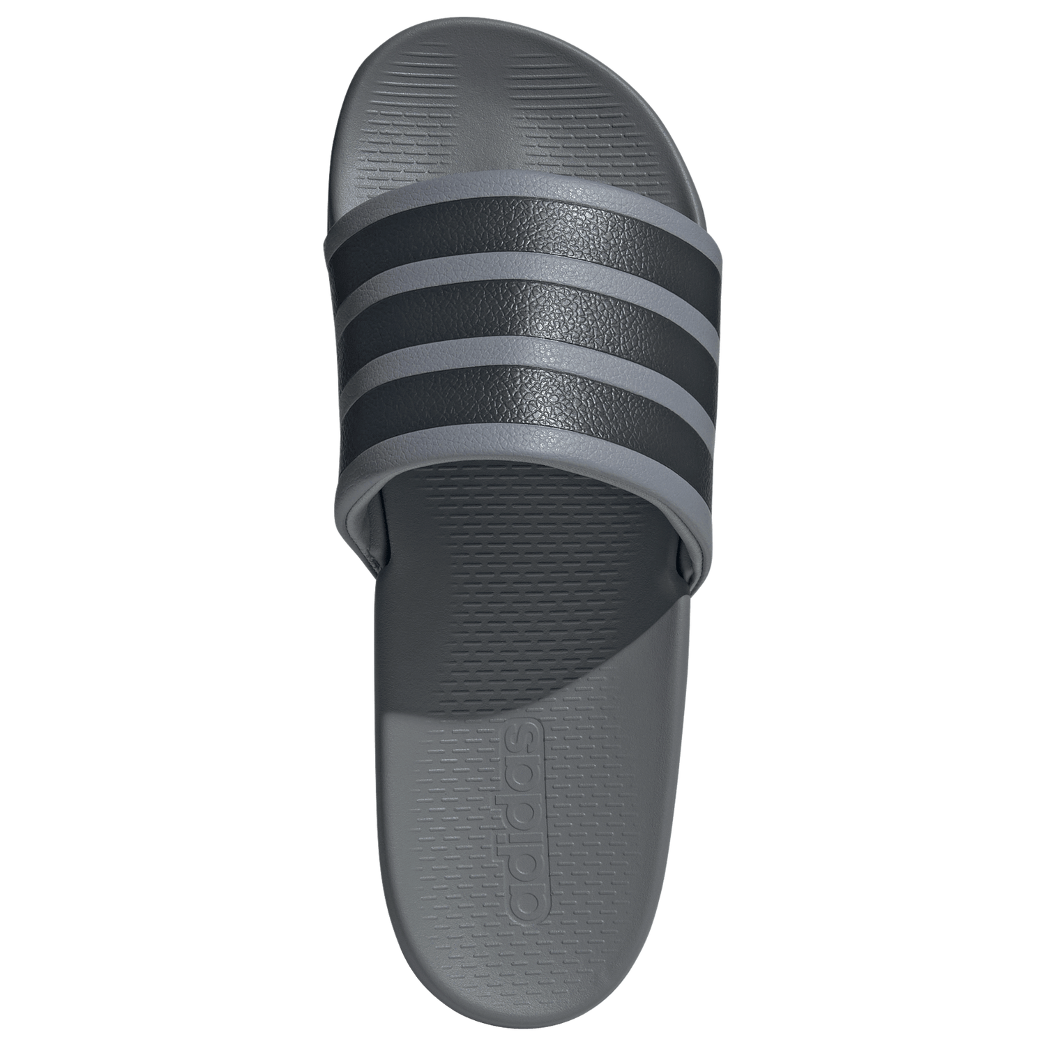 adidas adilette Comfort 2.0 Slides - Men's - Grey/Grey/Carbon
