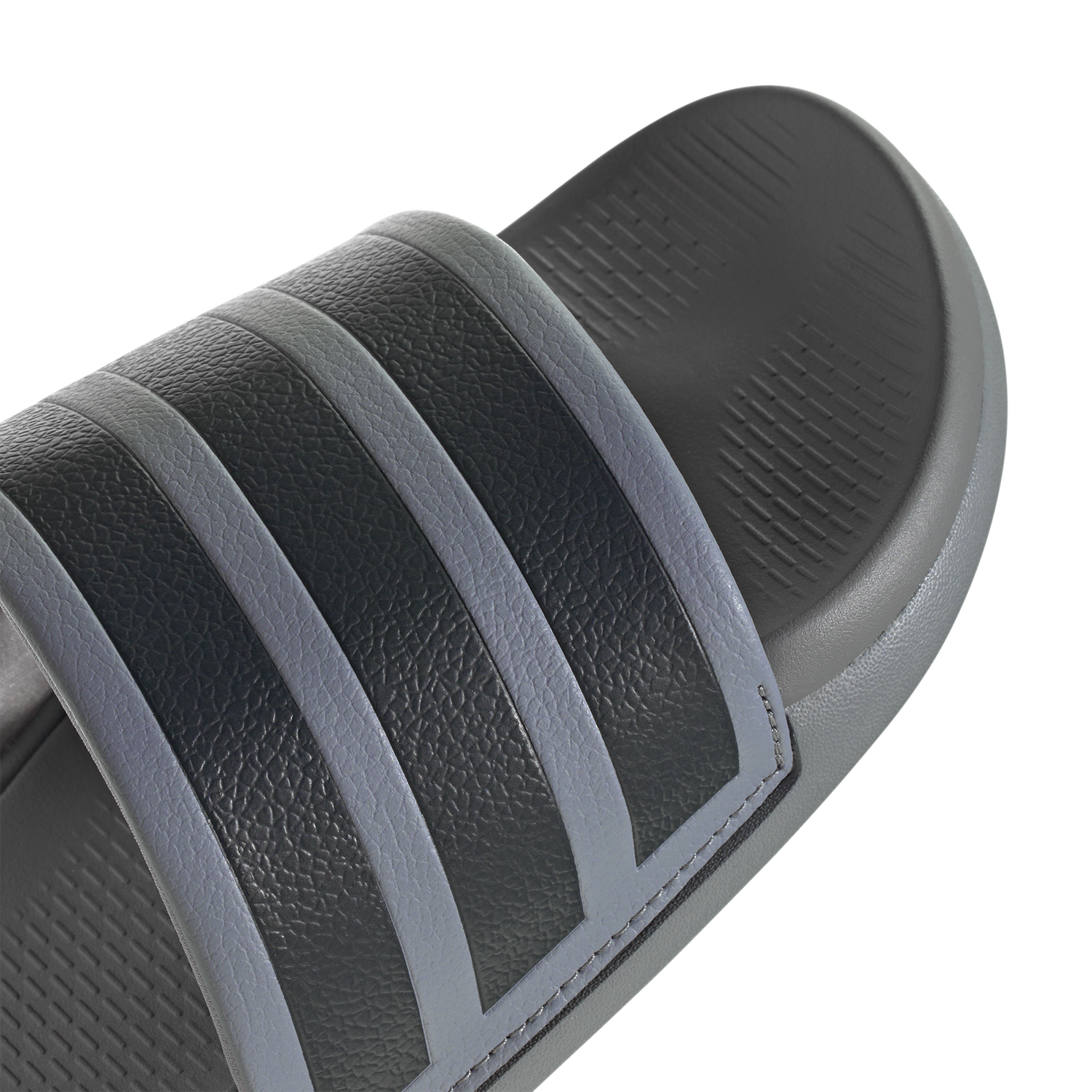 adidas adilette Comfort 2.0 Slides - Men's - Grey/Grey/Carbon