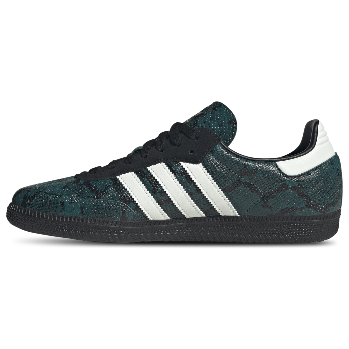 adidas Samba OG - Men's - Core Black/Off White/Rich Green