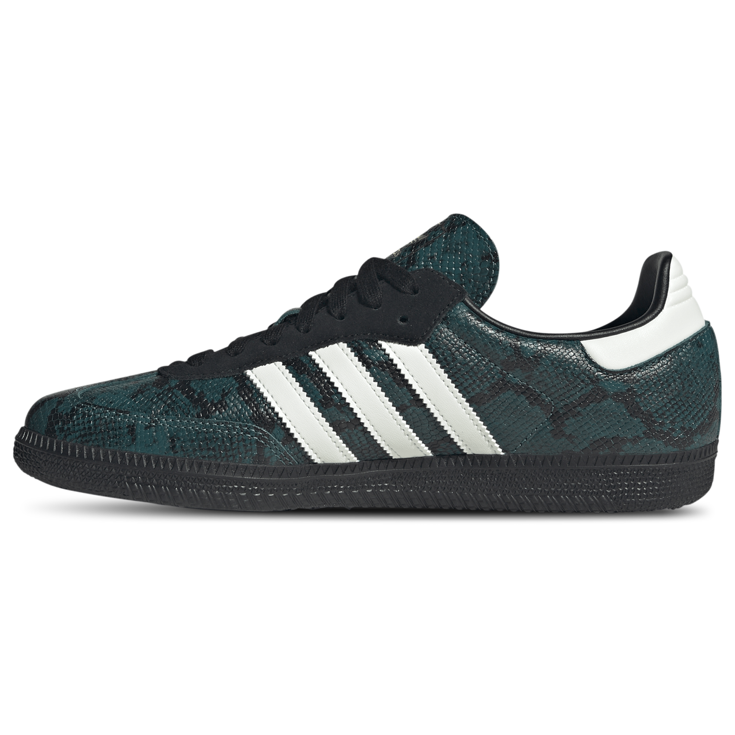 adidas Samba OG - Men's - Core Black/Off White/Rich Green