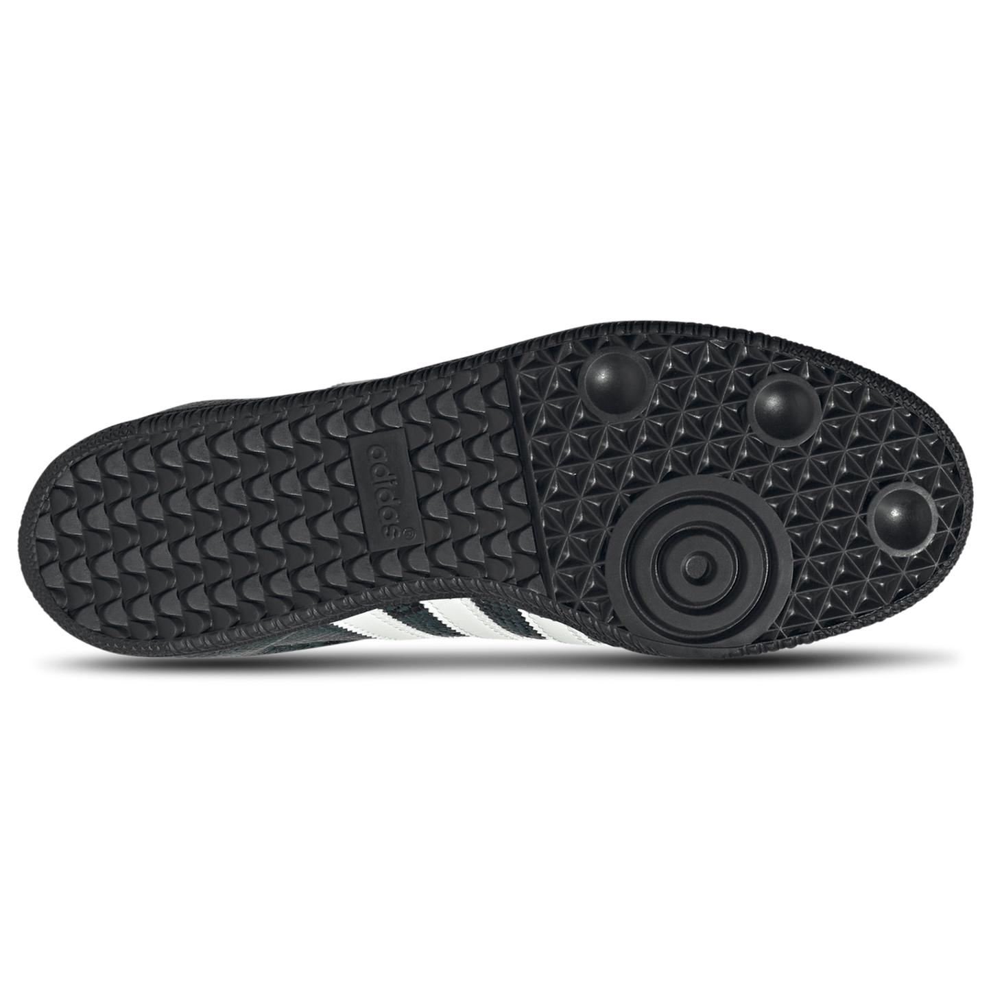 adidas Samba OG - Men's - Core Black/Off White/Rich Green