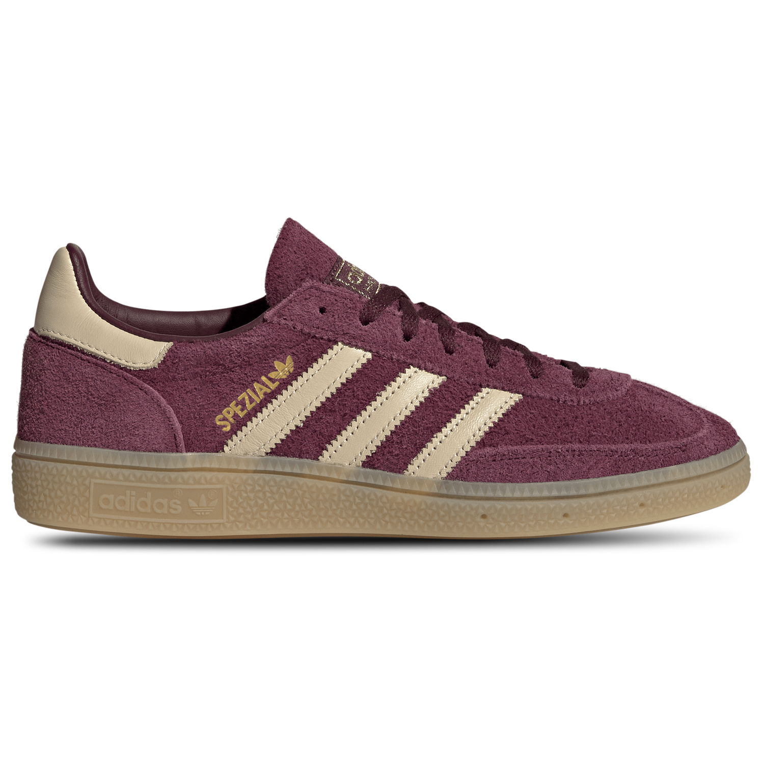 adidas Originals Handball Spezial - Women's - Maroon/Gold Met/Warm Vanilla