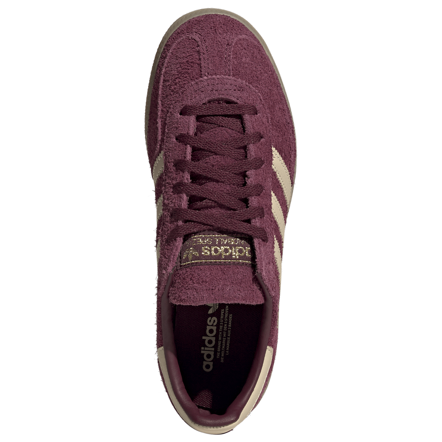 adidas Originals Handball Spezial - Women's - Maroon/Gold Met/Warm Vanilla
