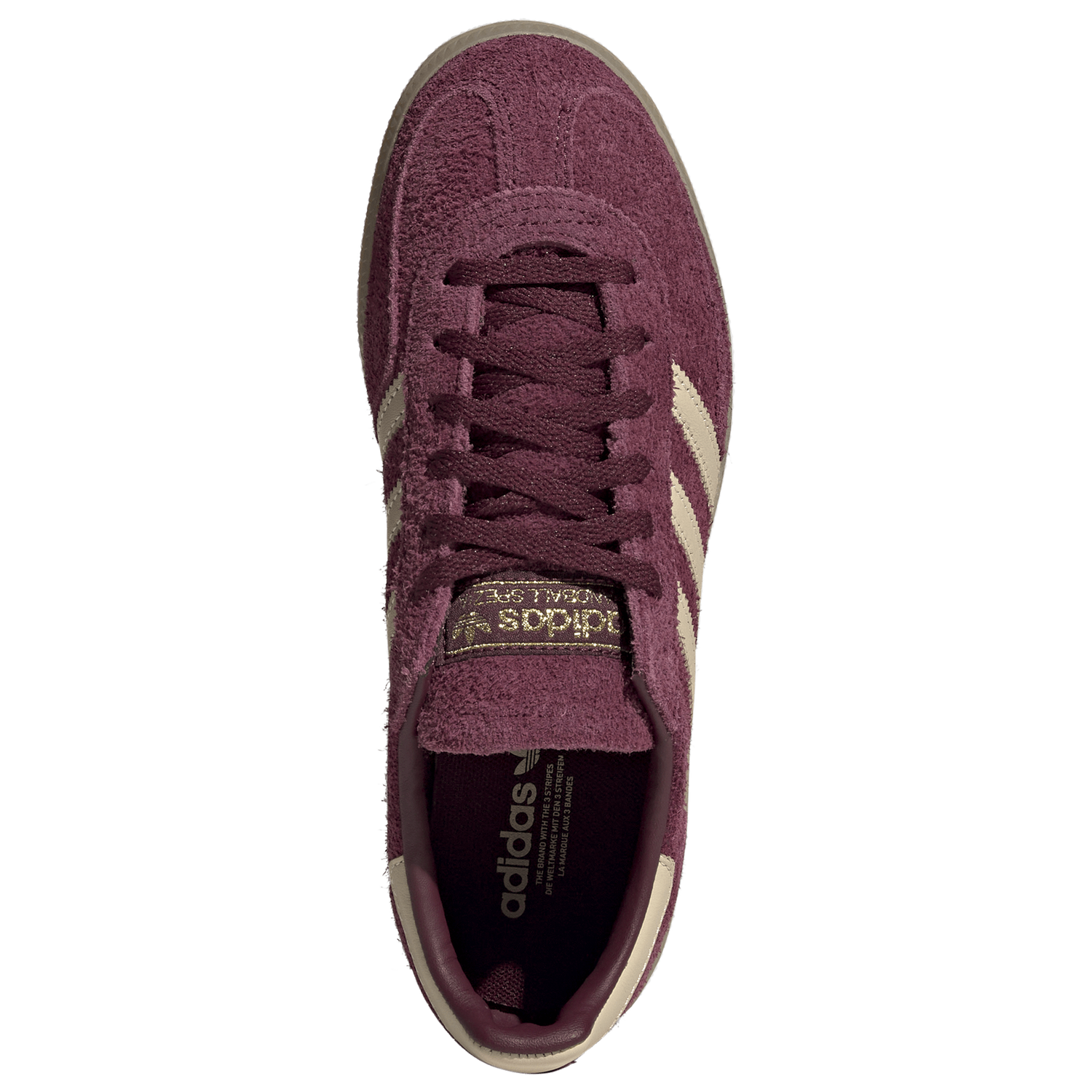 adidas Originals Handball Spezial - Women's - Maroon/Gold Met/Warm Vanilla