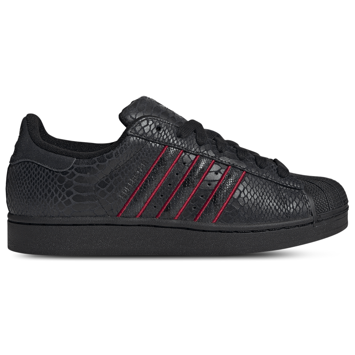 adidas Originals Superstar II - Men's - Core Black/Team Victory Red/Utility Black