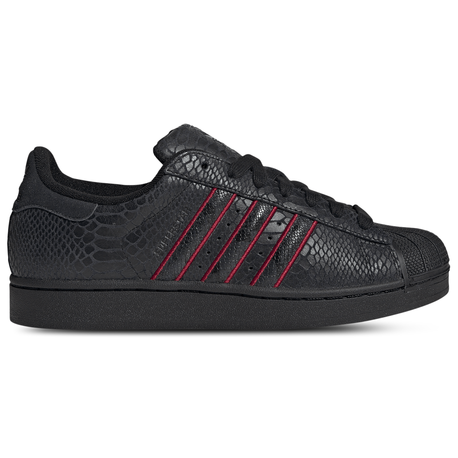 adidas Originals Superstar II - Men's - Core Black/Team Victory Red/Utility Black