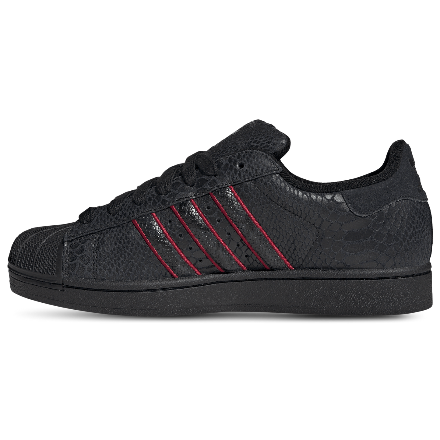 adidas Originals Superstar II - Men's - Core Black/Team Victory Red/Utility Black