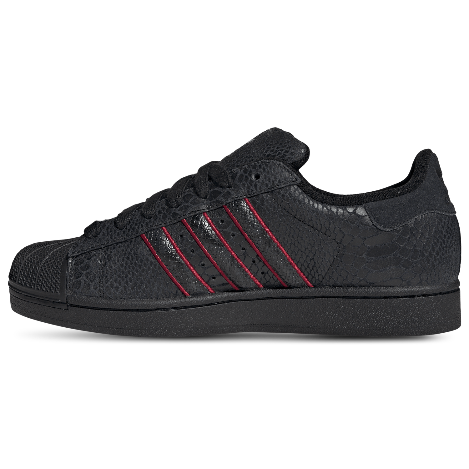 adidas Originals Superstar II - Men's - Core Black/Team Victory Red/Utility Black