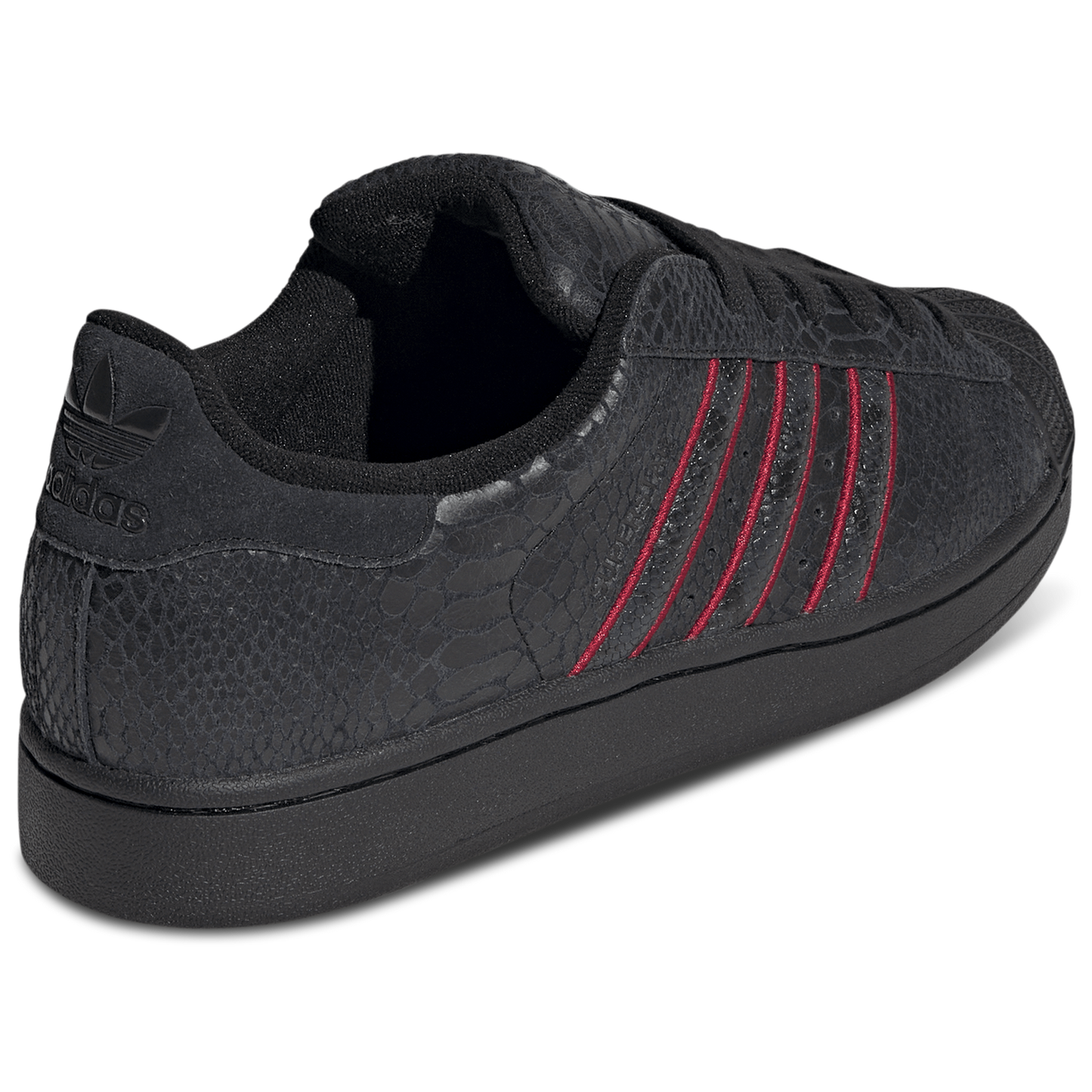 adidas Originals Superstar II - Men's - Core Black/Team Victory Red/Utility Black