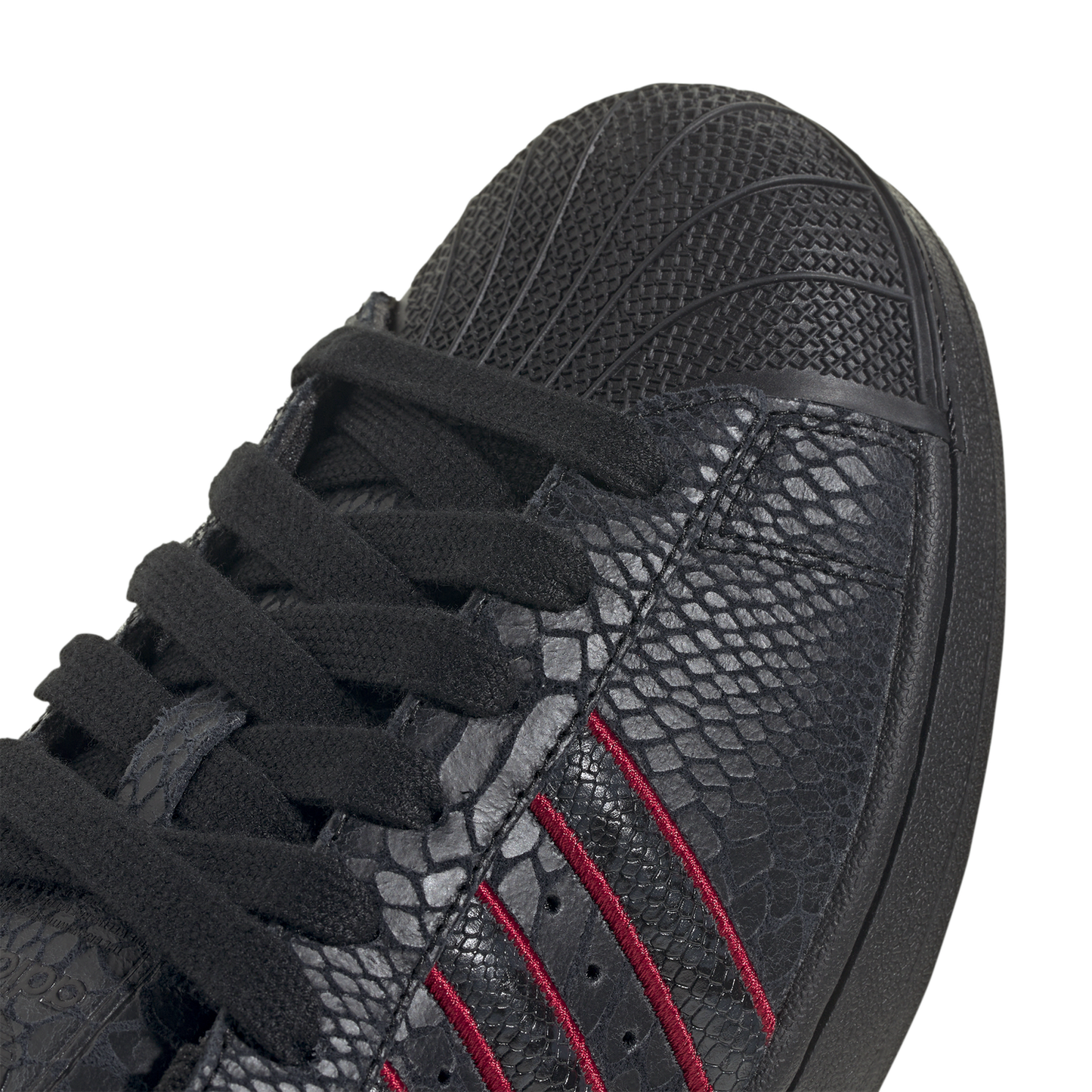 adidas Originals Superstar II - Men's - Core Black/Team Victory Red/Utility Black