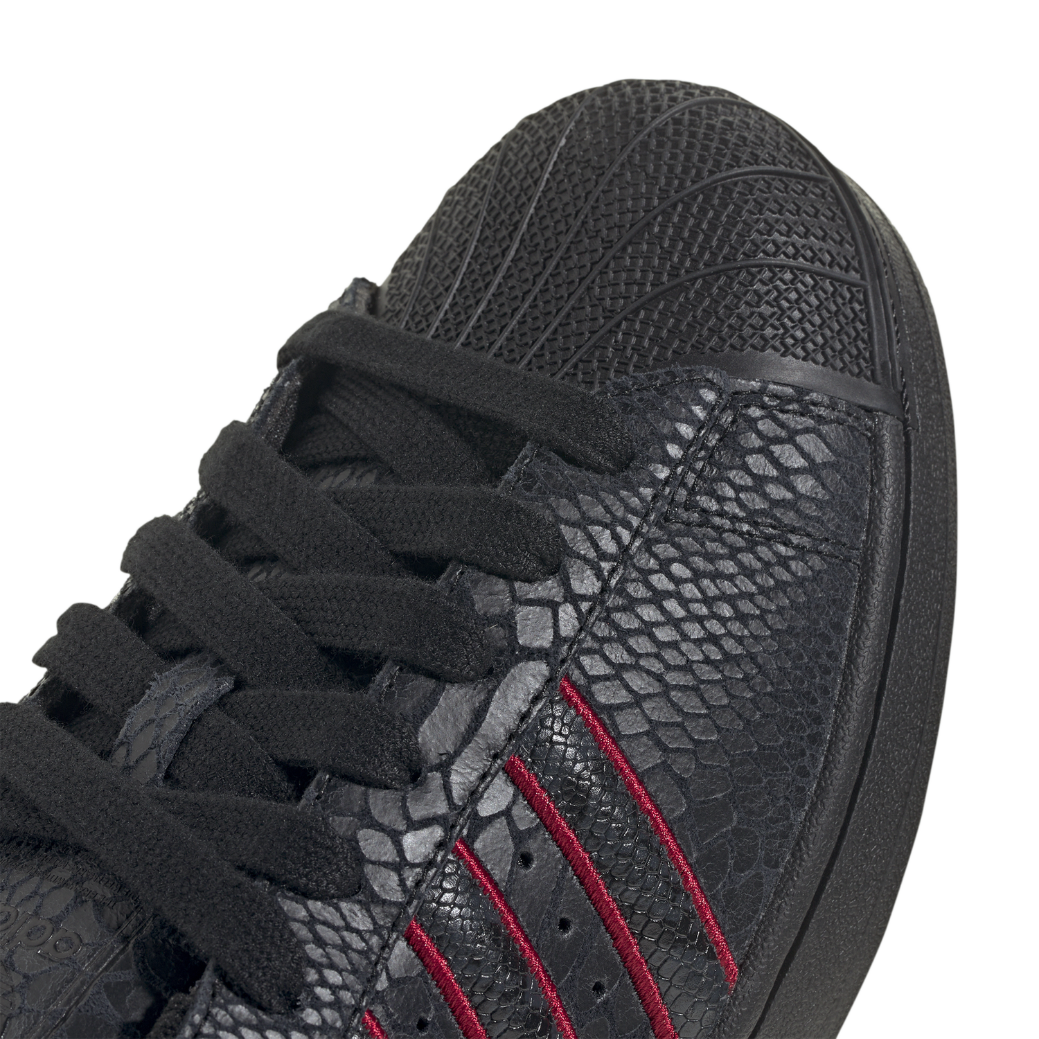 adidas Originals Superstar II - Men's - Core Black/Team Victory Red/Utility Black