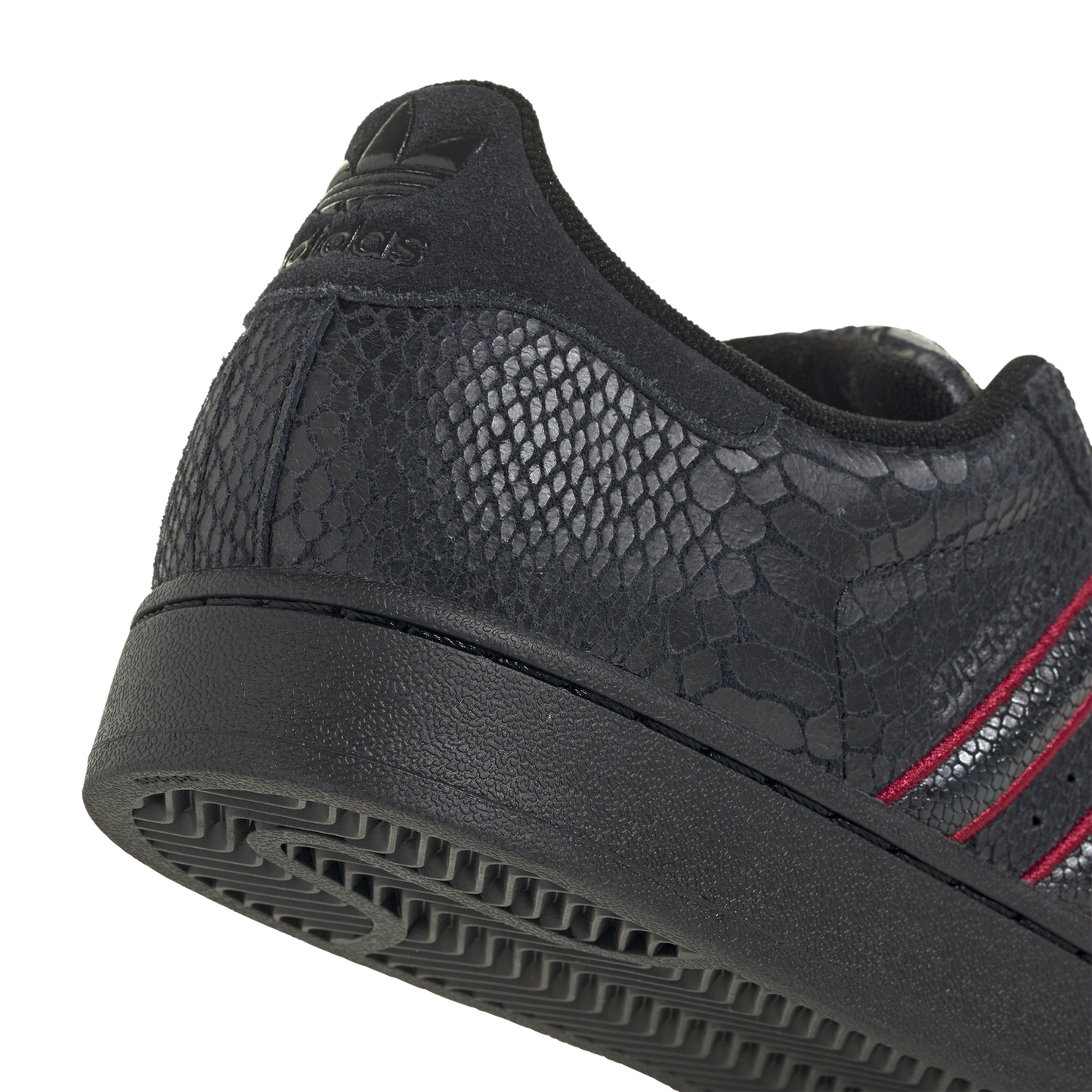 adidas Originals Superstar II - Men's - Core Black/Team Victory Red/Utility Black