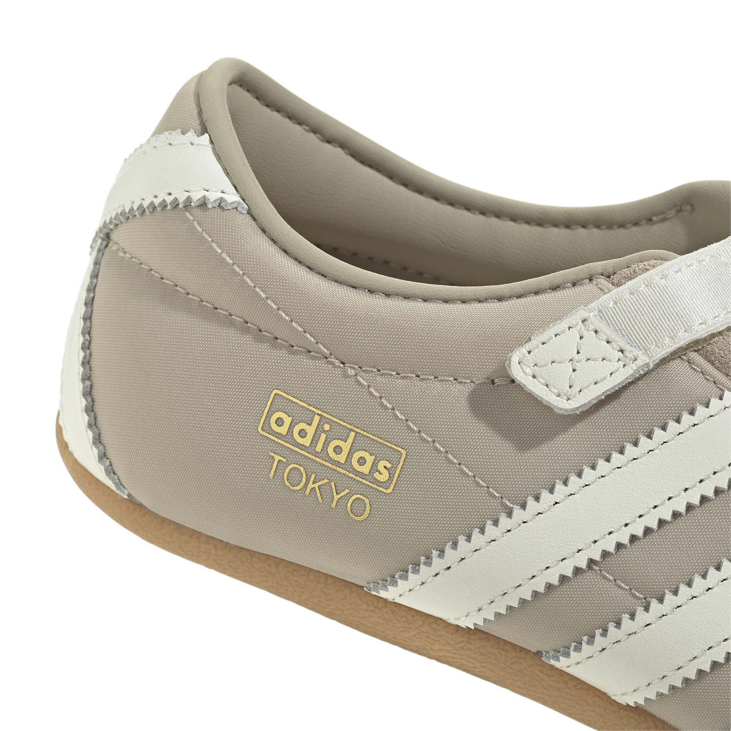 adidas Tokyo Mary Jane - Women's - Khaki Three/Off White/Gum 3