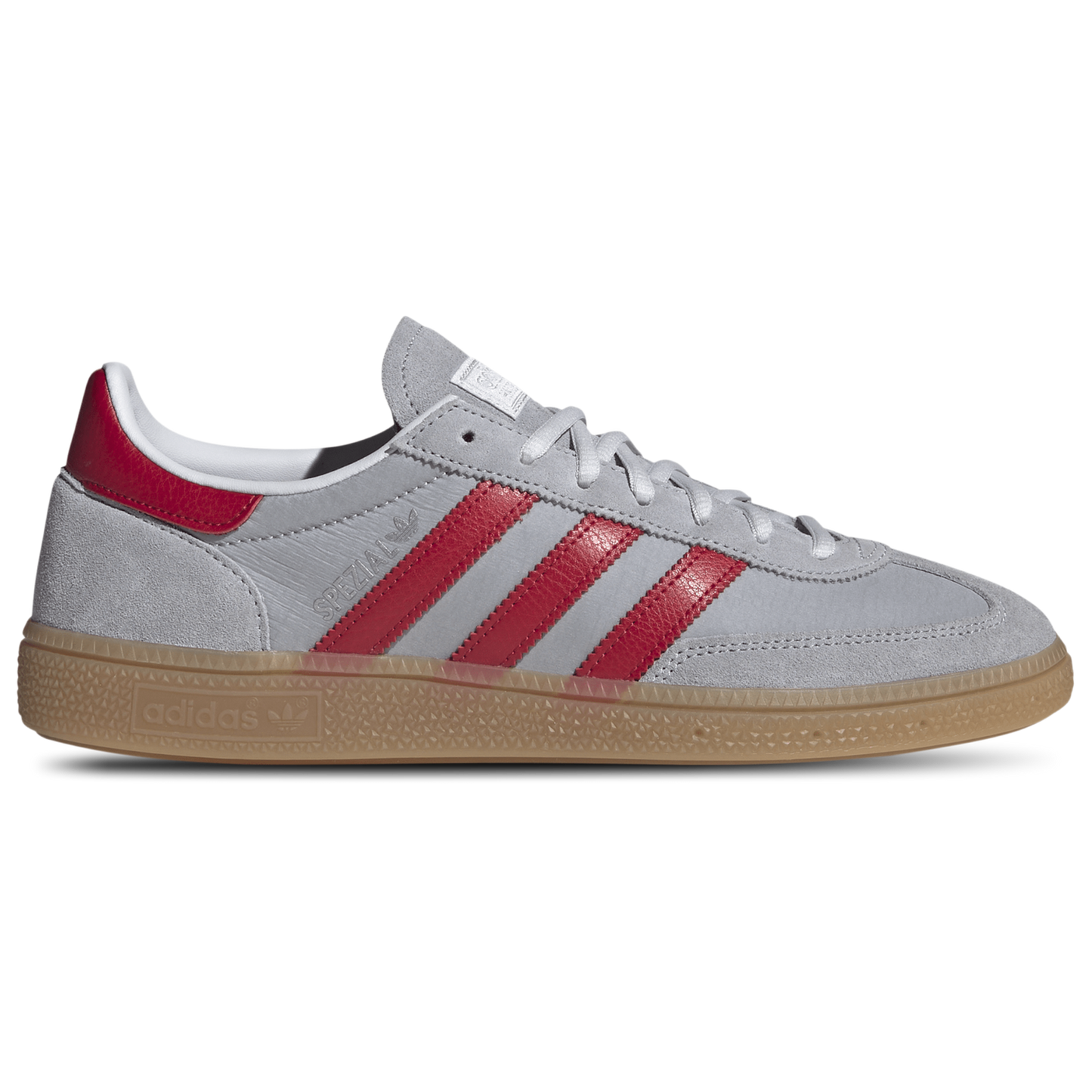 adidas Originals Handball Spezial - Men's - Gum/Halo Silver/Team Victory Red