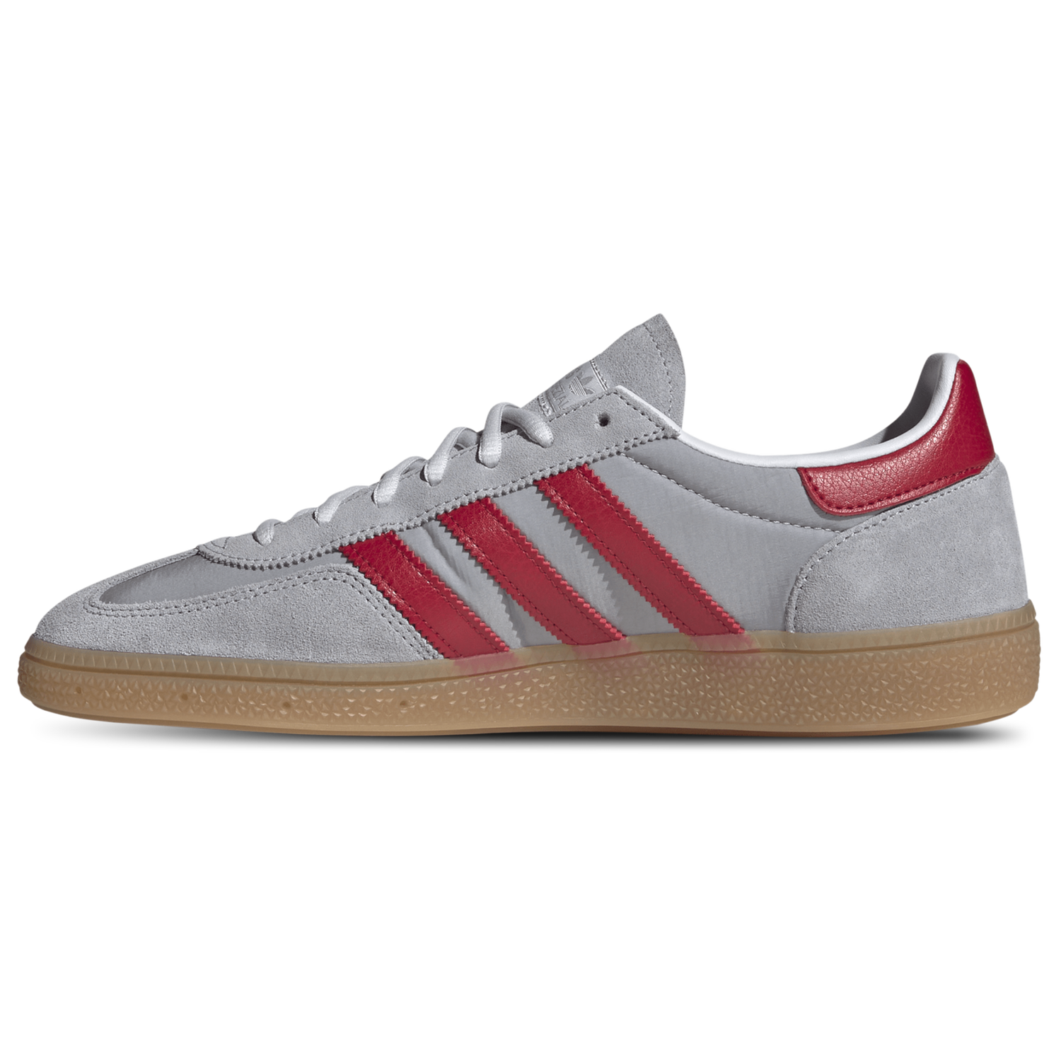 adidas Originals Handball Spezial - Men's - Gum/Halo Silver/Team Victory Red
