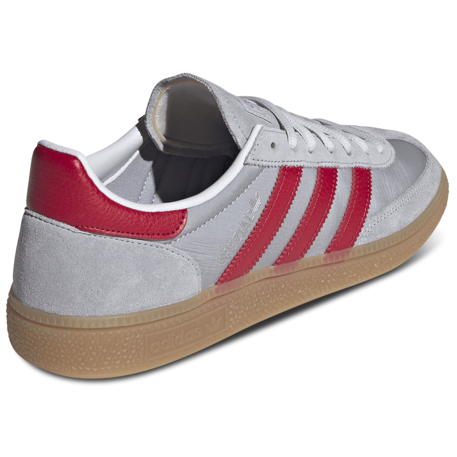 adidas Originals Handball Spezial - Men's - Gum/Halo Silver/Team Victory Red