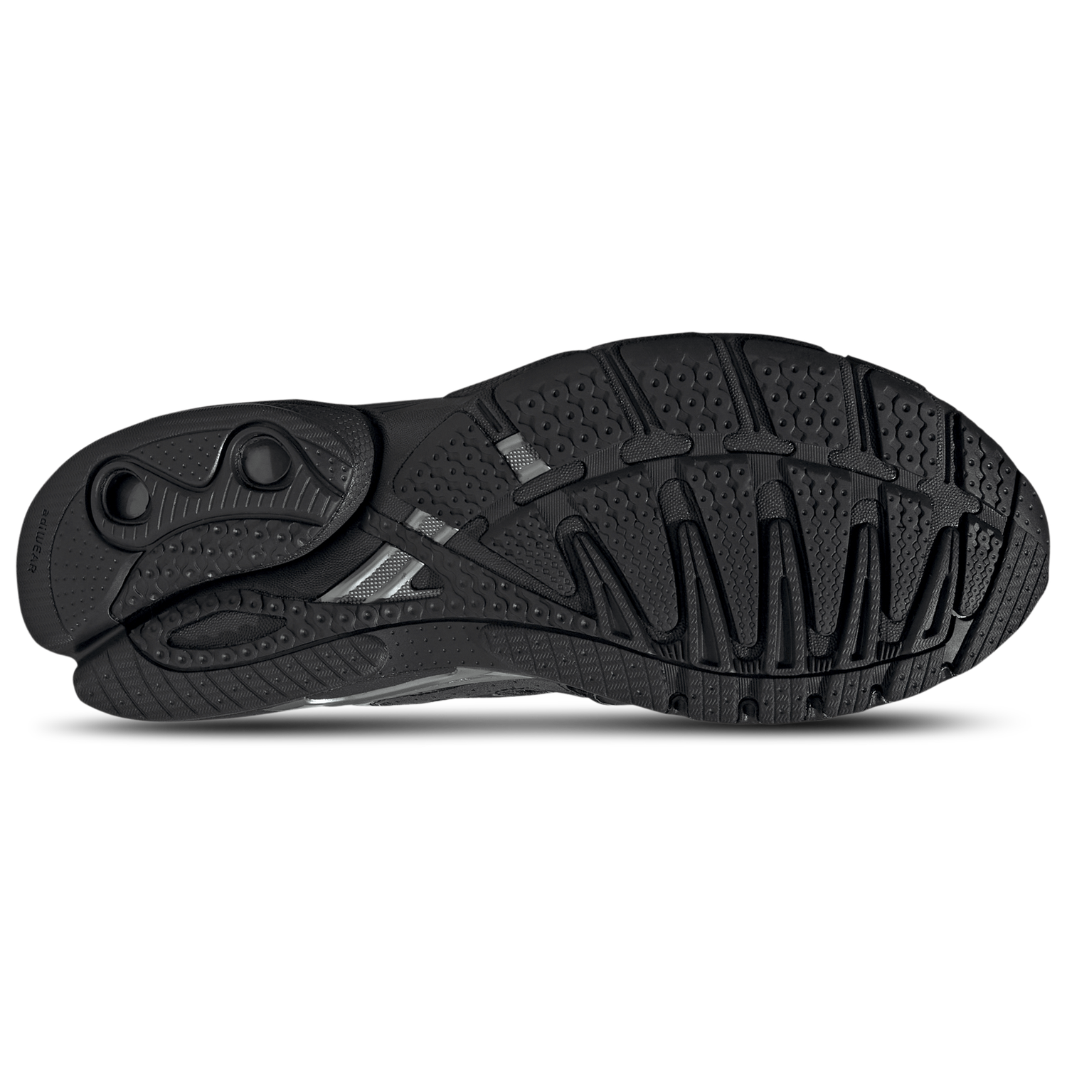 adidas Adistar Control 5 - Men's - Iron Metallic/Grey/Core Black