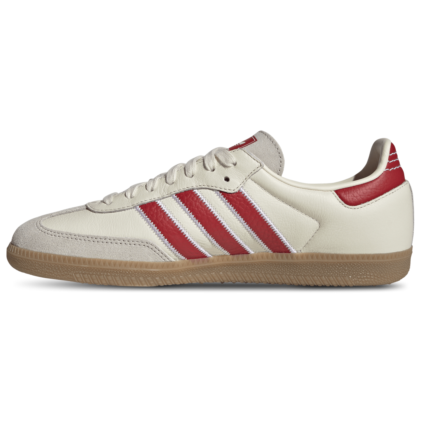 adidas Samba OG - Men's - Off White/Better Scarlet/Gum
