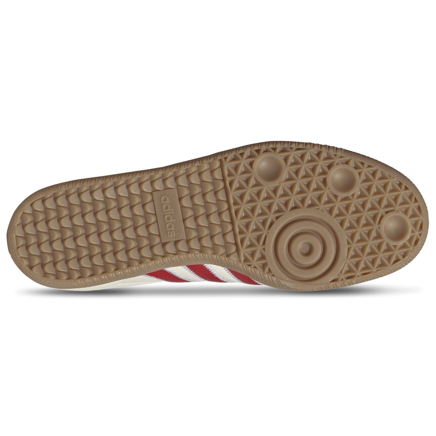 adidas Samba OG - Men's - Off White/Better Scarlet/Gum