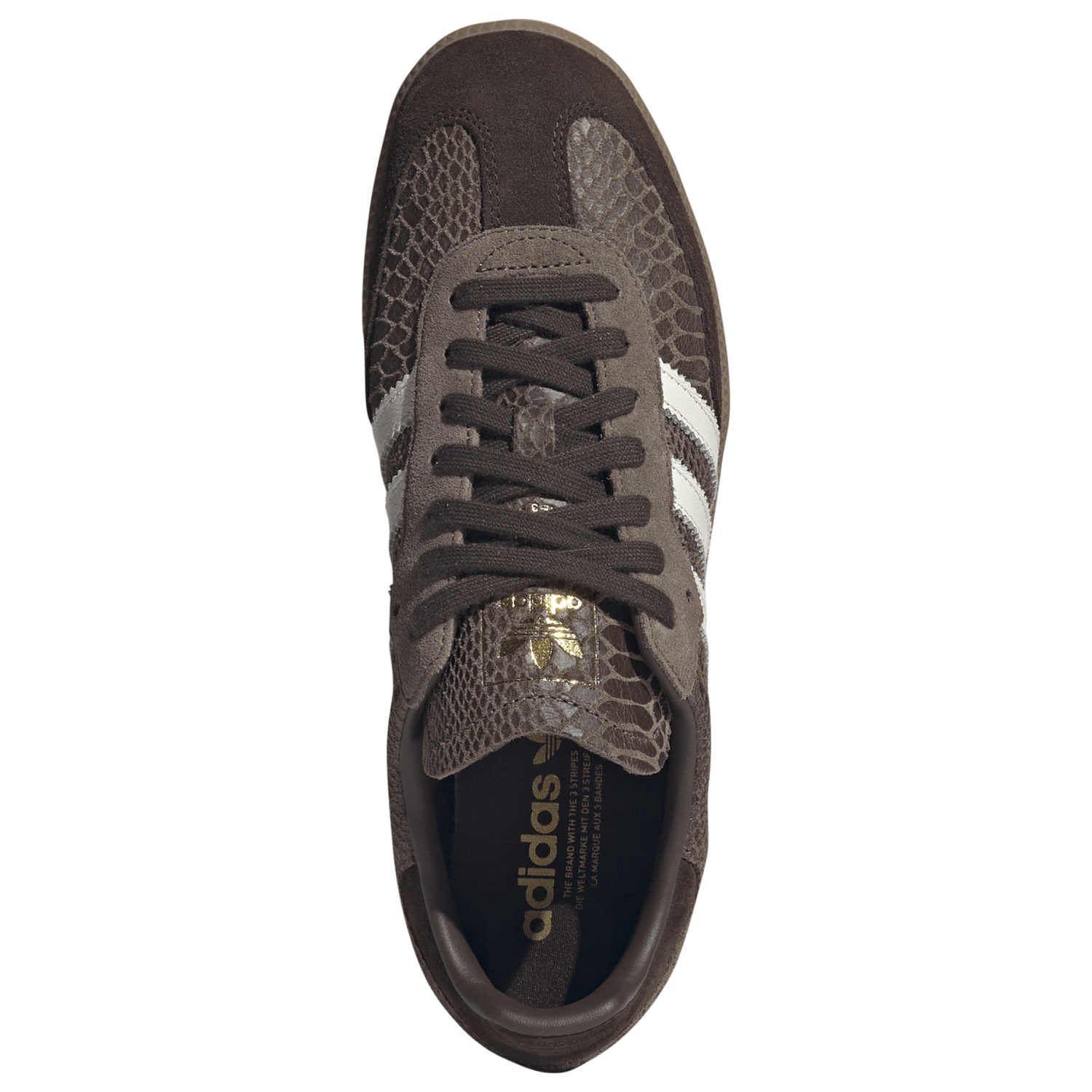 adidas Originals Samba - Men's - Brown/White/Brown