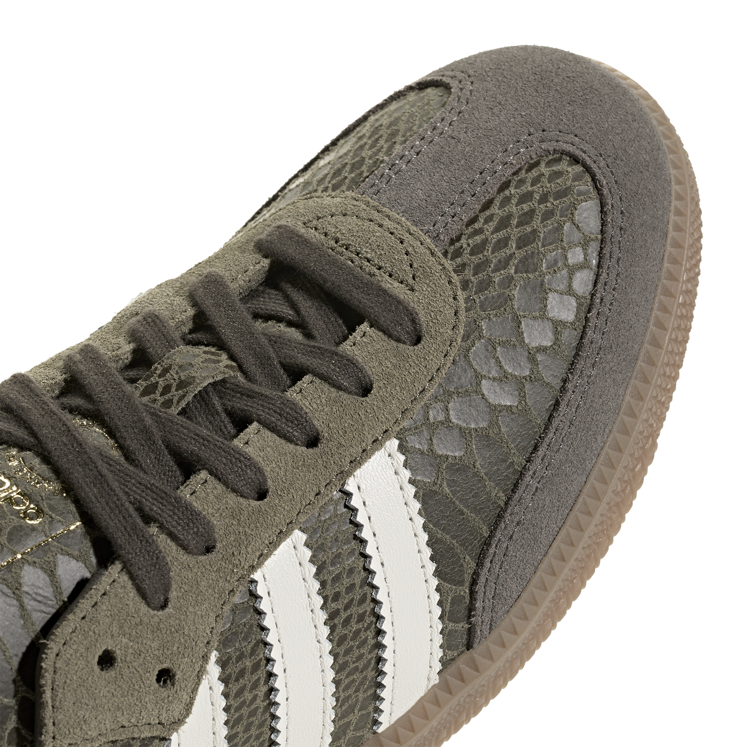 adidas Samba OG - Men's - Focus Olive/Off White/Gum
