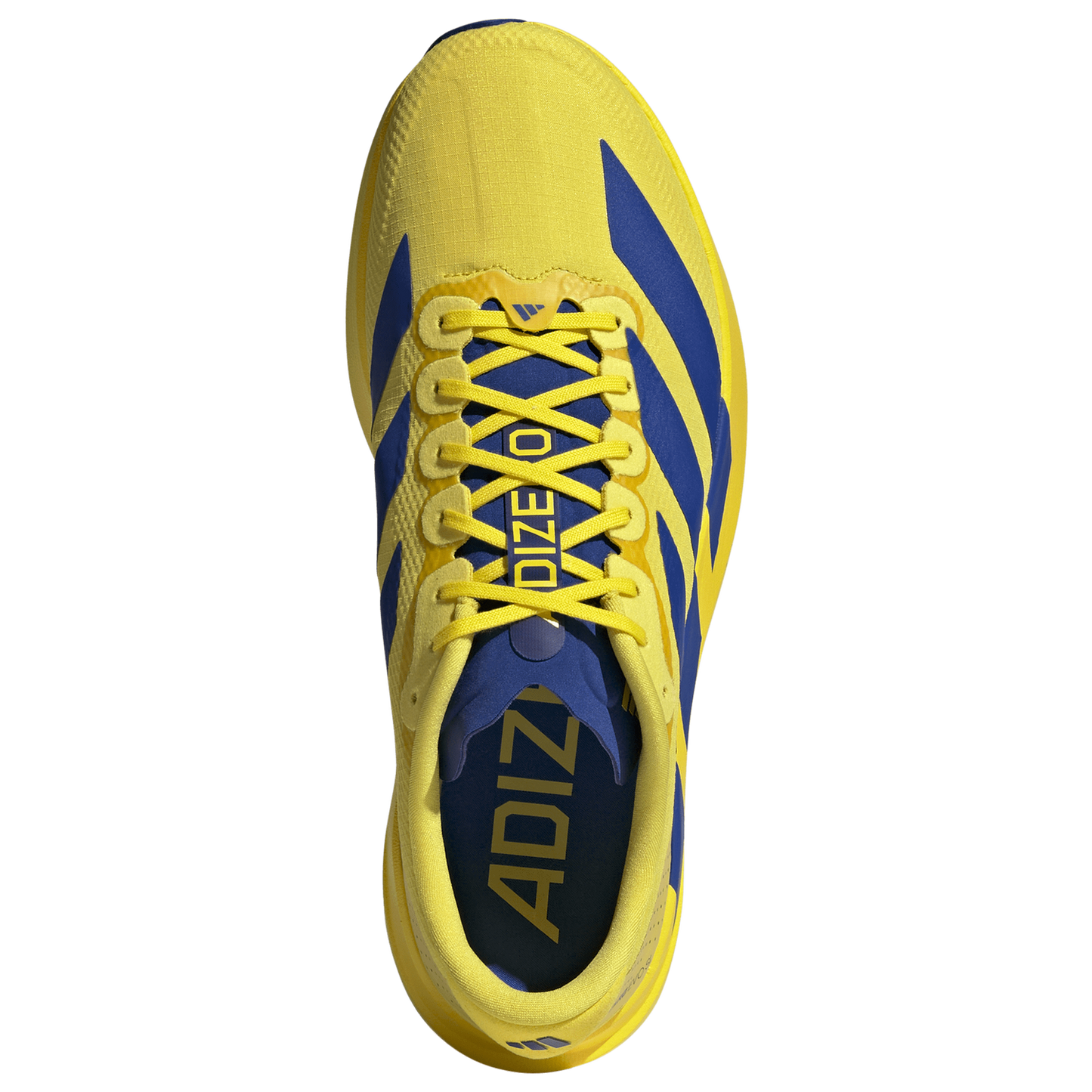 adidas Adizero Evo SL - Men's - Yellow/Team Royal Blue/Iron Met