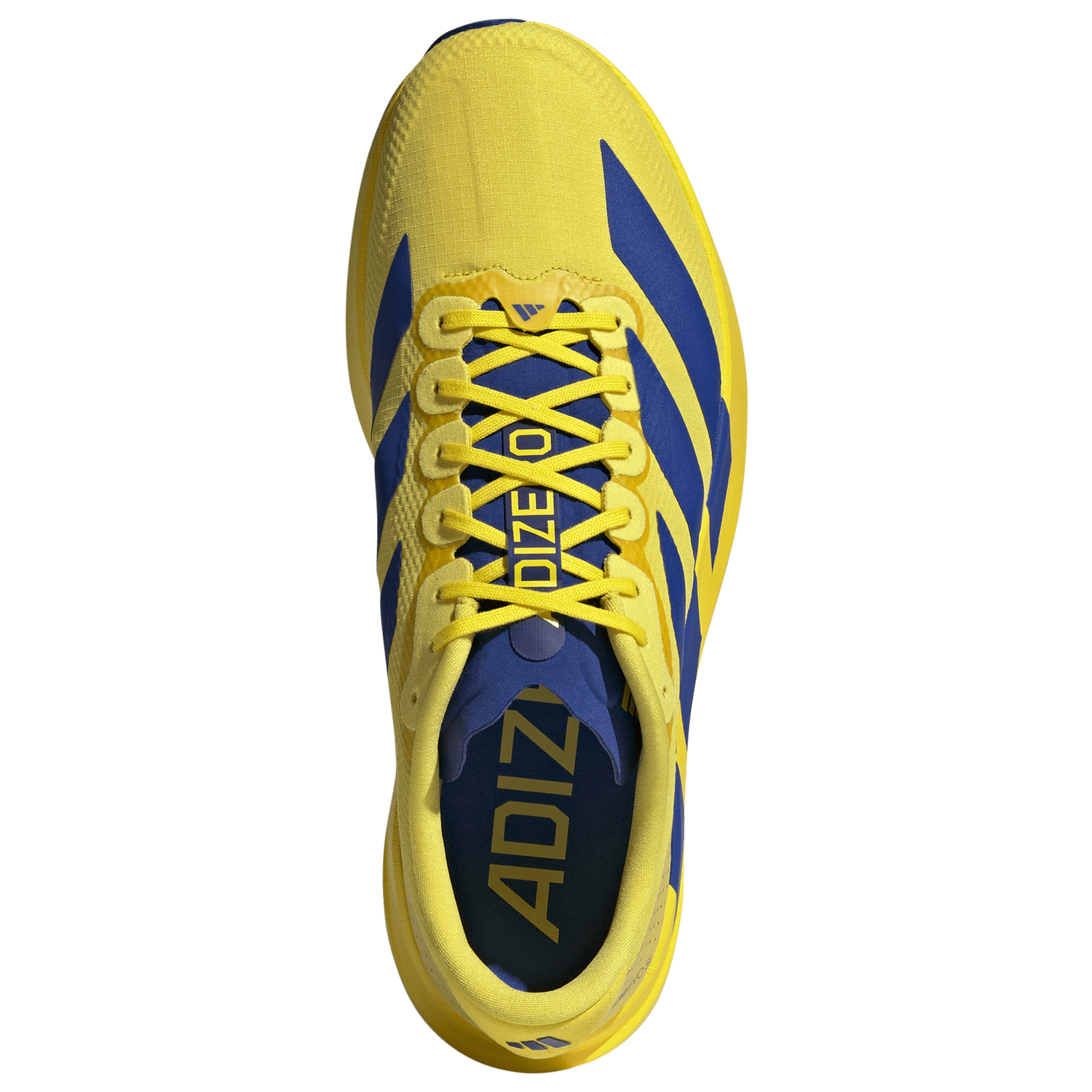 adidas Adizero Evo SL - Men's - Yellow/Team Royal Blue/Iron Met