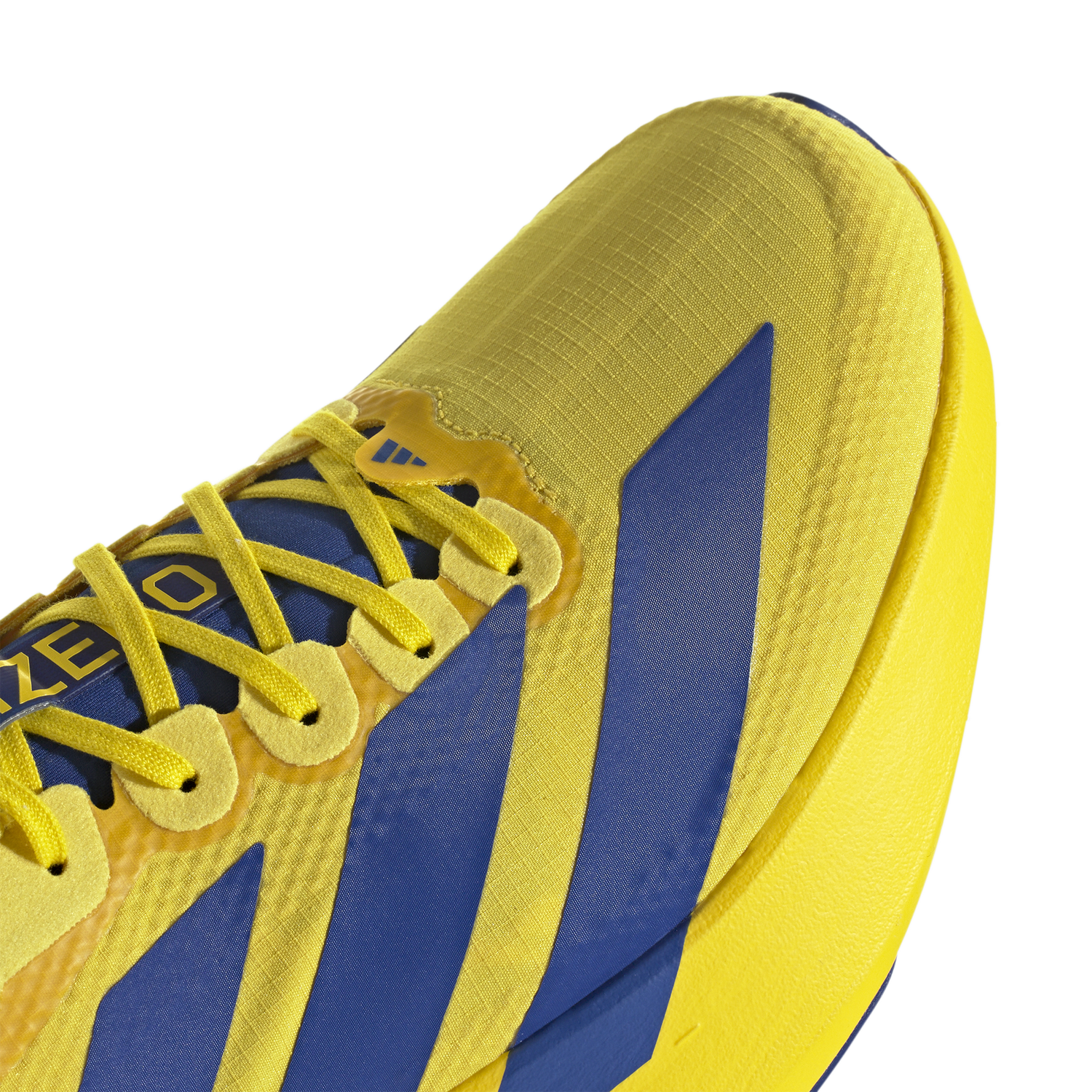 adidas Adizero Evo SL - Men's - Yellow/Team Royal Blue/Iron Met