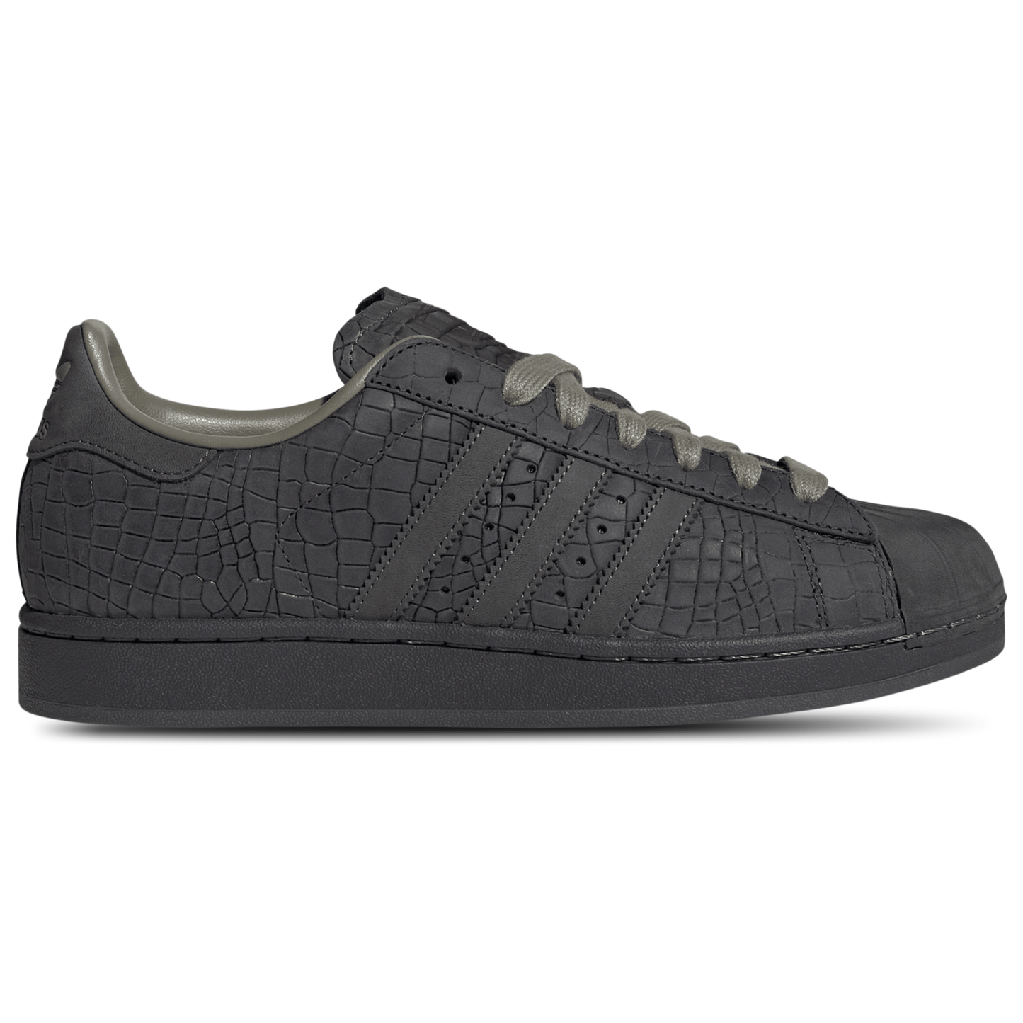 adidas Originals Superstar II - Men's - Utility Black/Grey/Clay