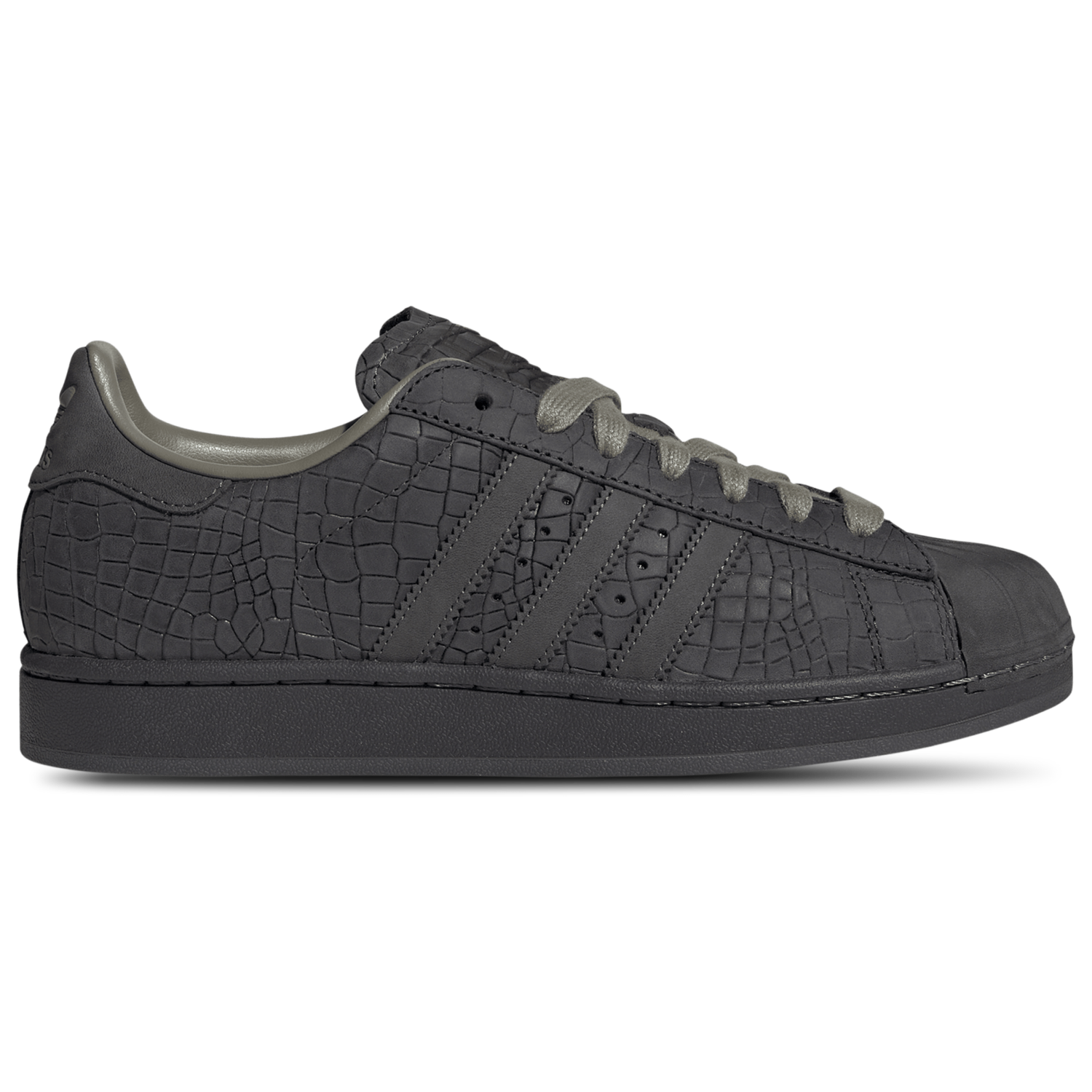 adidas Originals Superstar II - Men's - Utility Black/Grey/Clay